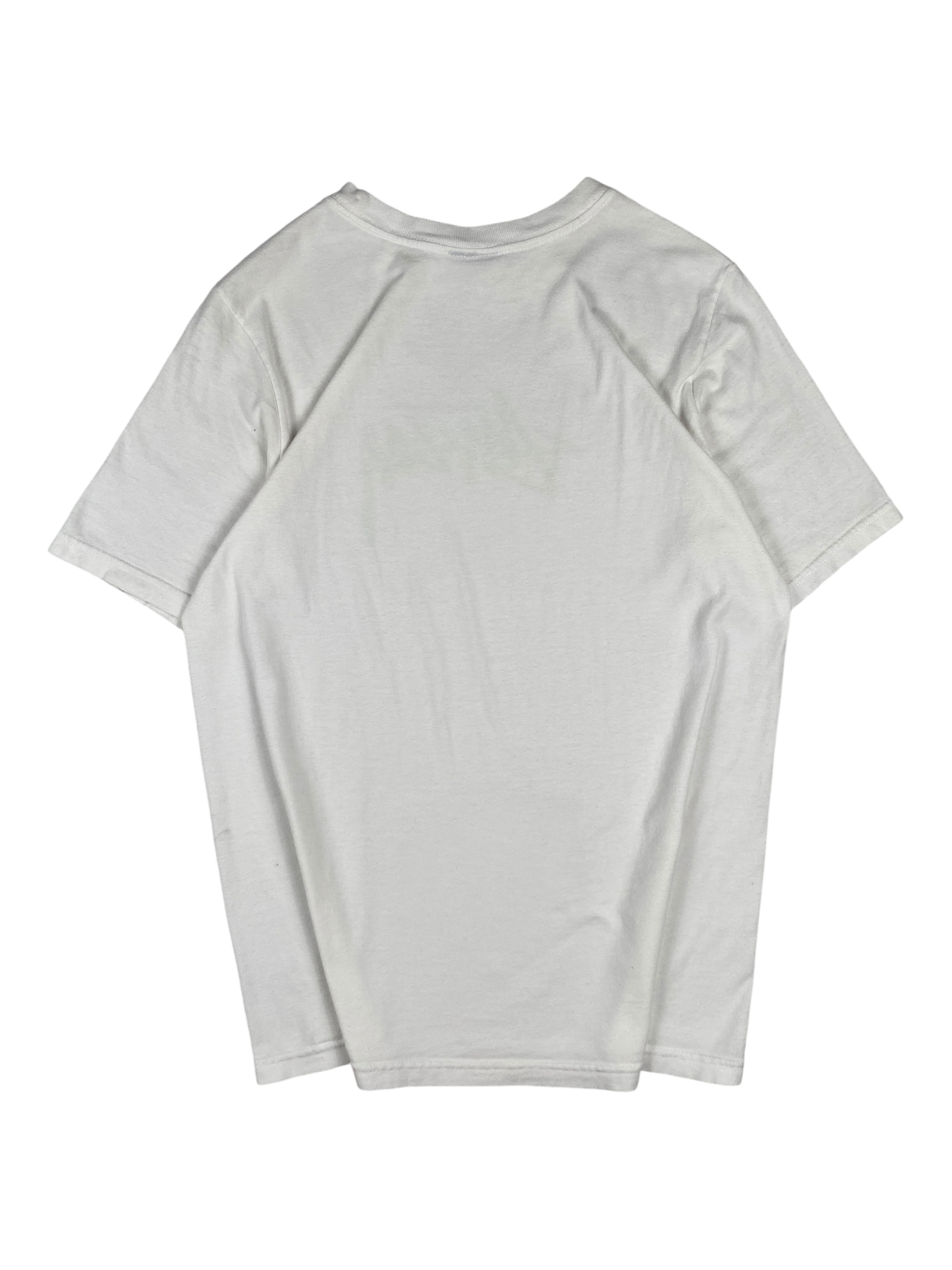 Stussy White Green Logo Tee