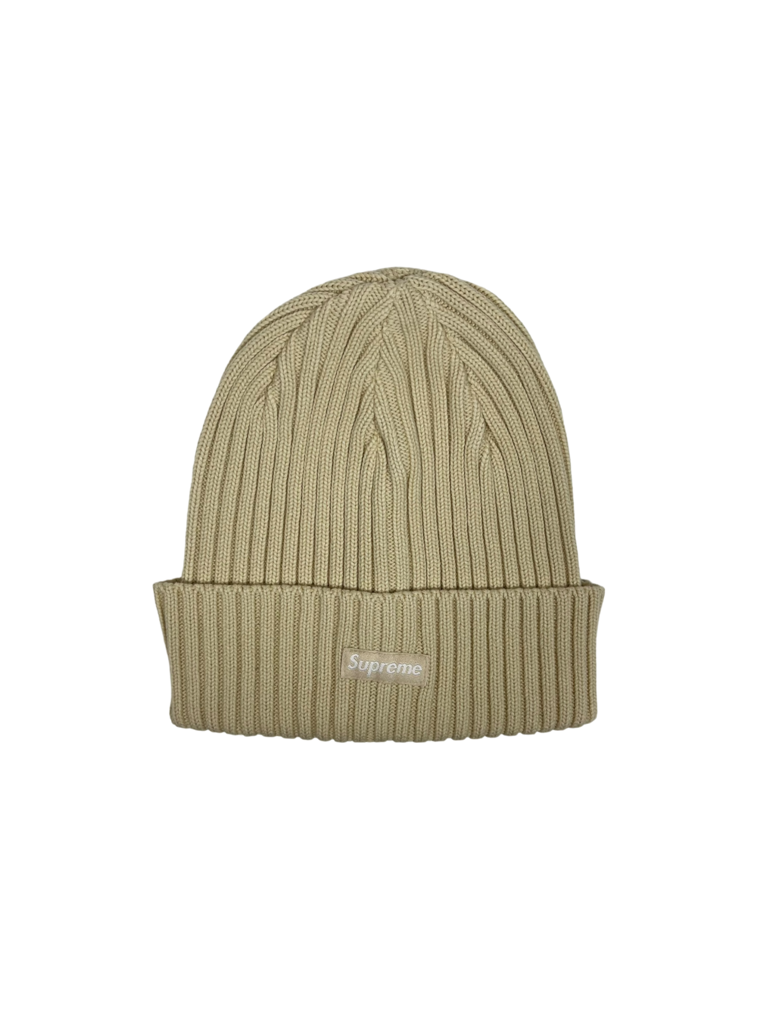 Supreme Cream Overdyed Beanie