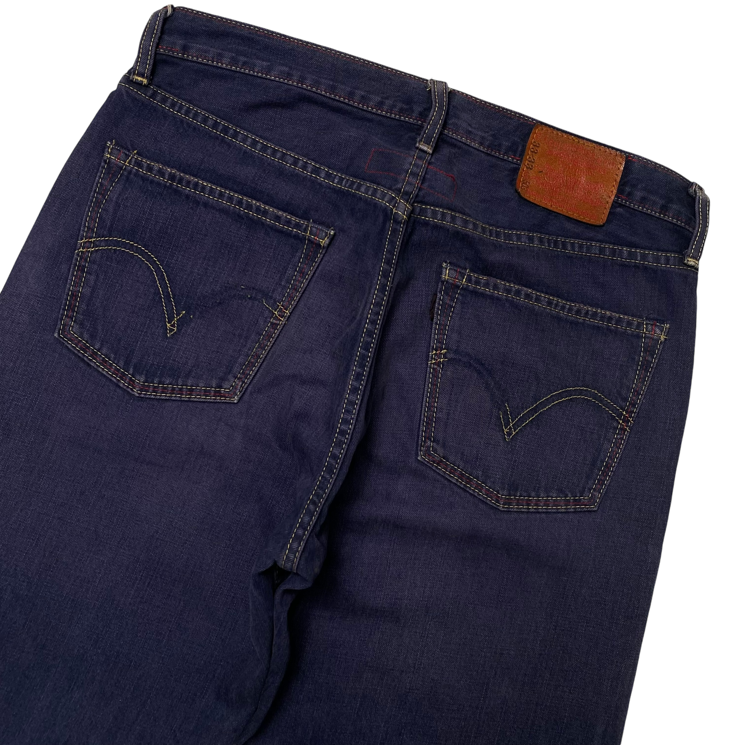 Junya Watanabe × Levi’s Printed “Denim Illusion” Pants Blue