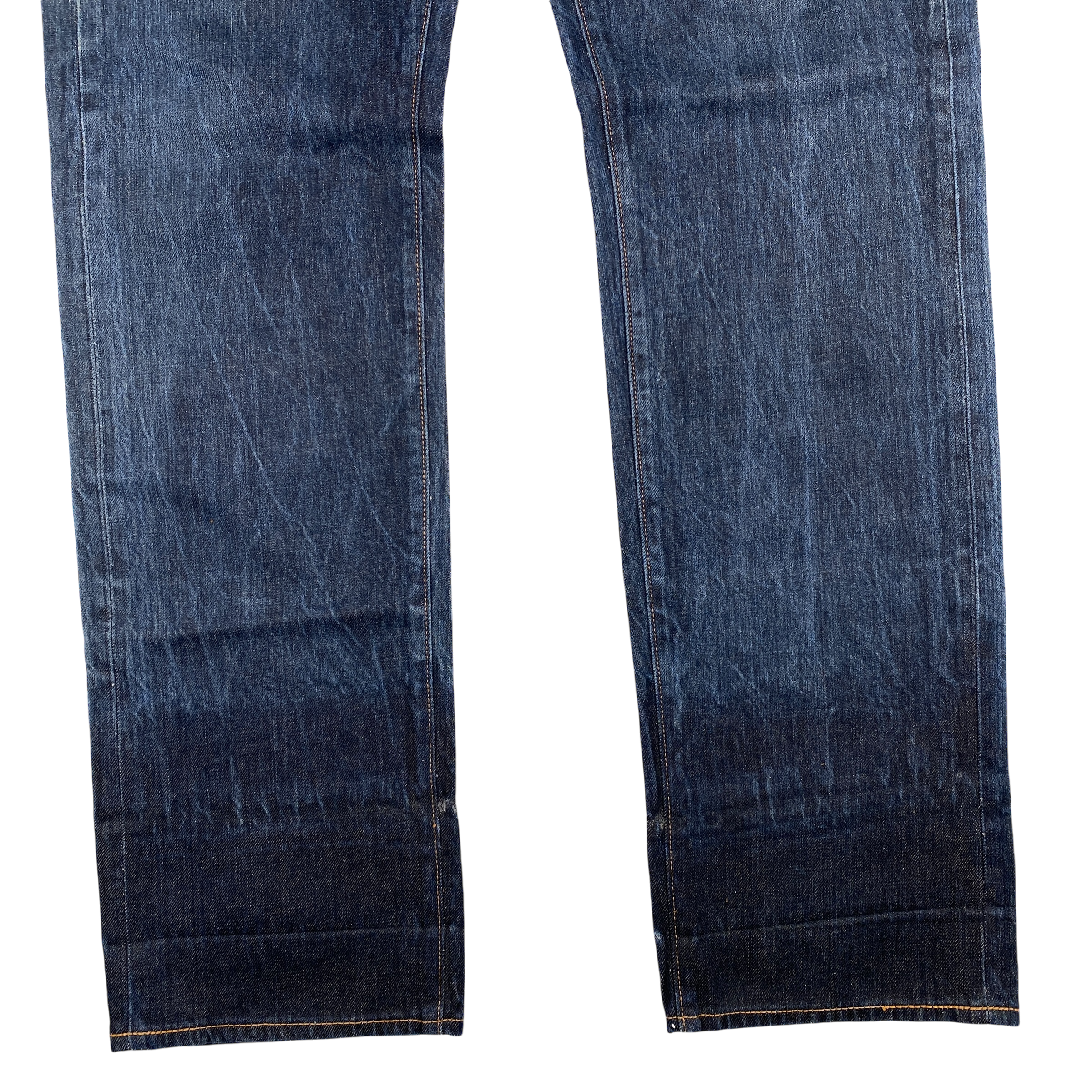 Evisu Red White Seagull Blue Jeans