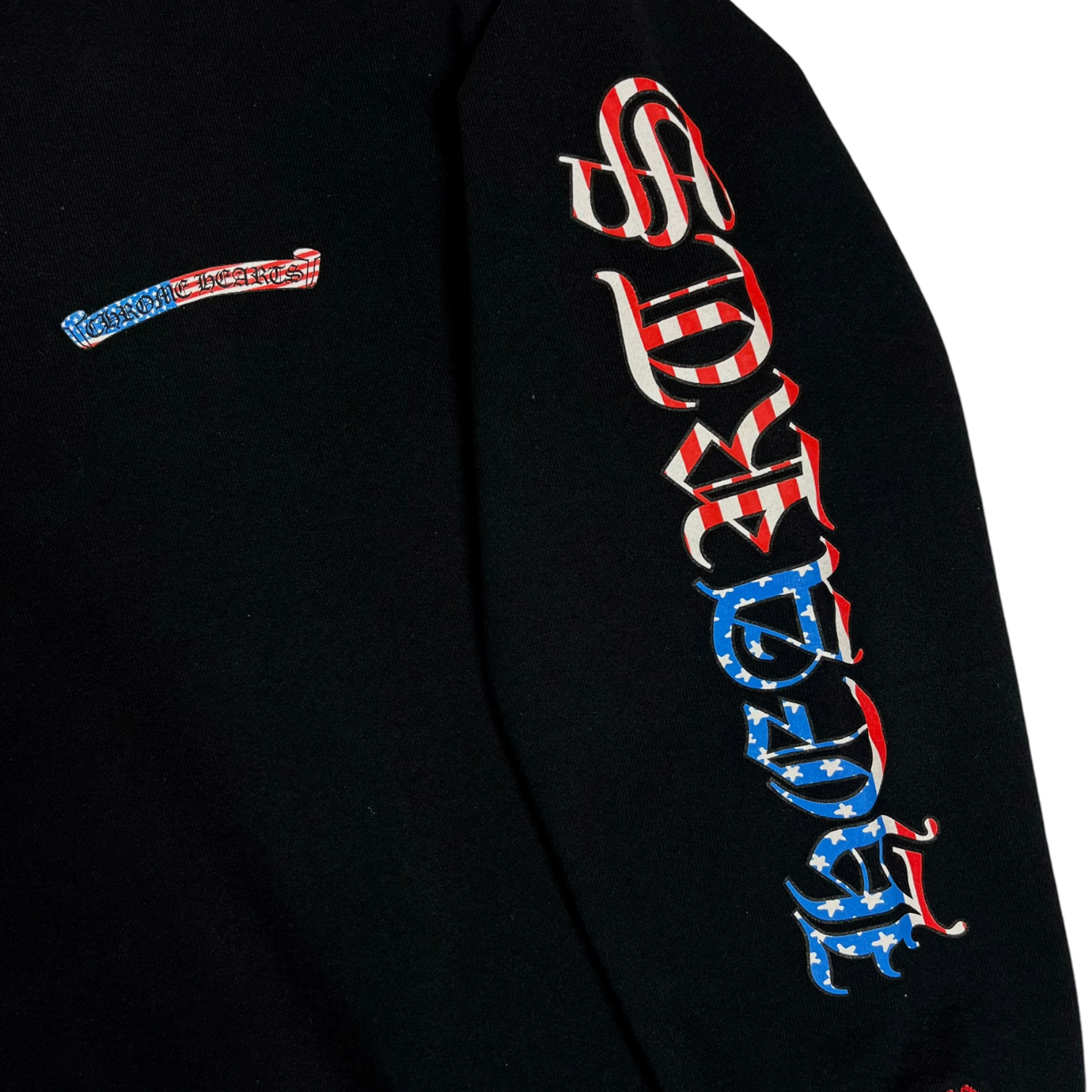 Chrome Hearts Matty Boy America Black Crewneck