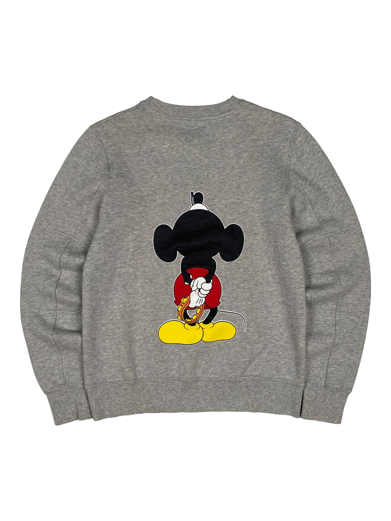 Number (N)ine Liam Gallagher Mickey Mouse Crewneck Grey