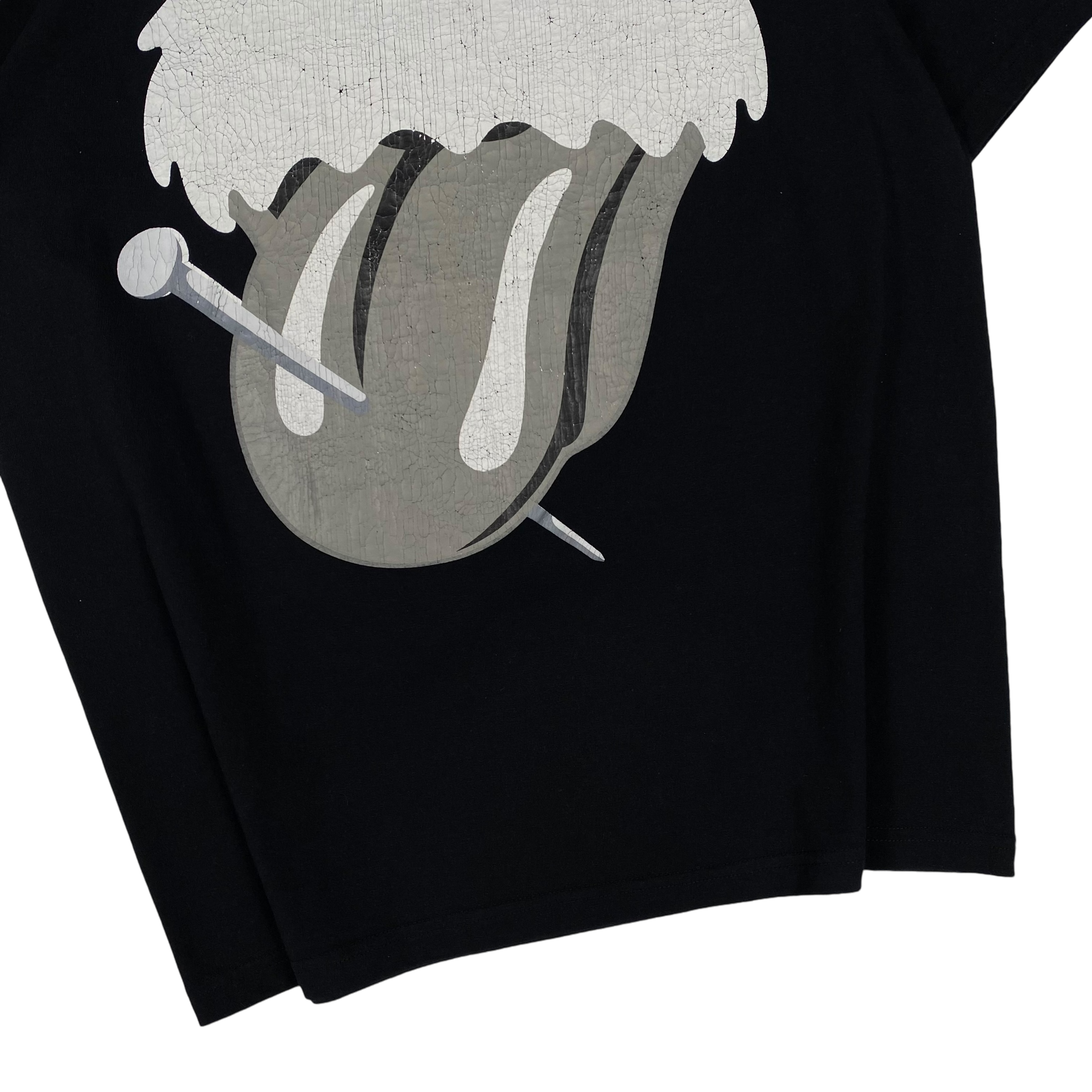 Number (N)ine Black Rolling Stones Tee