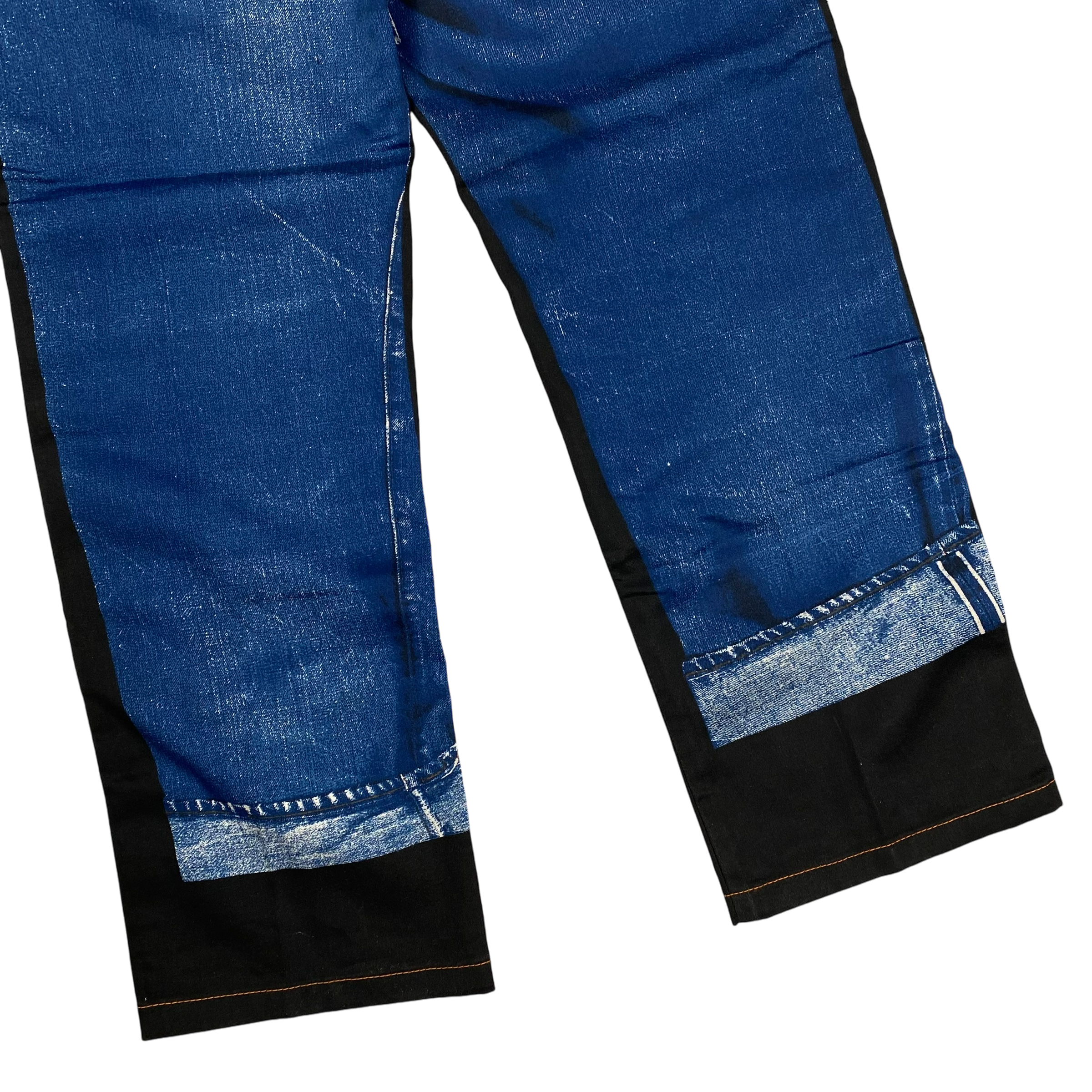 Jean Paul Gaultier JPG Tattoo Print Straight Leg Jeans