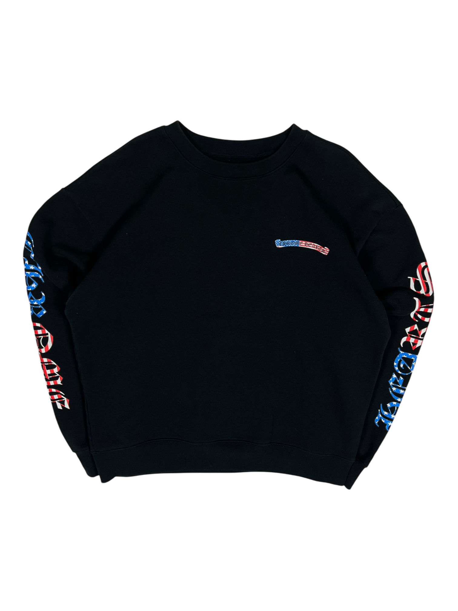 Chrome Hearts Matty Boy America Black Crewneck