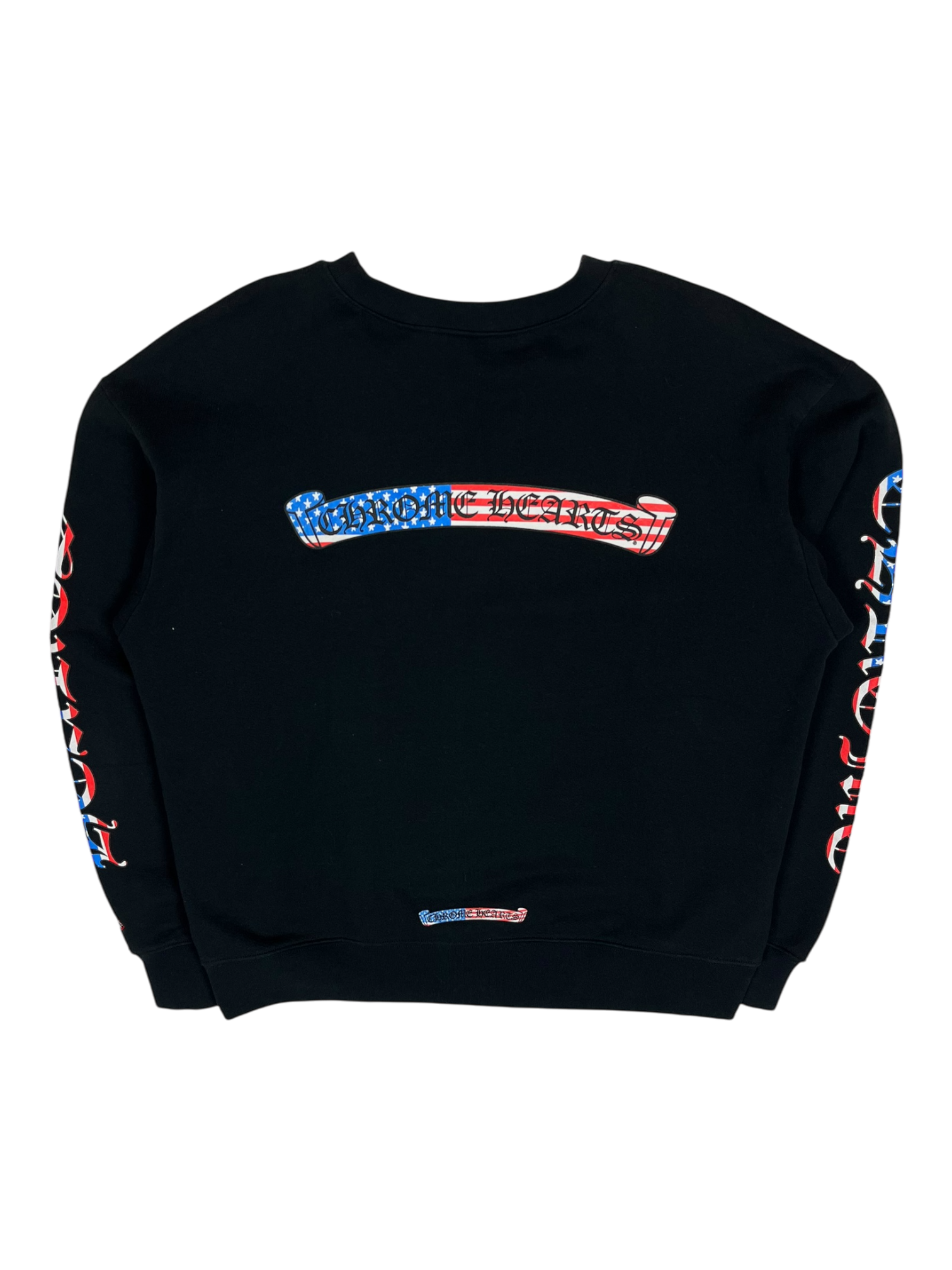 Chrome Hearts Matty Boy America Black Crewneck