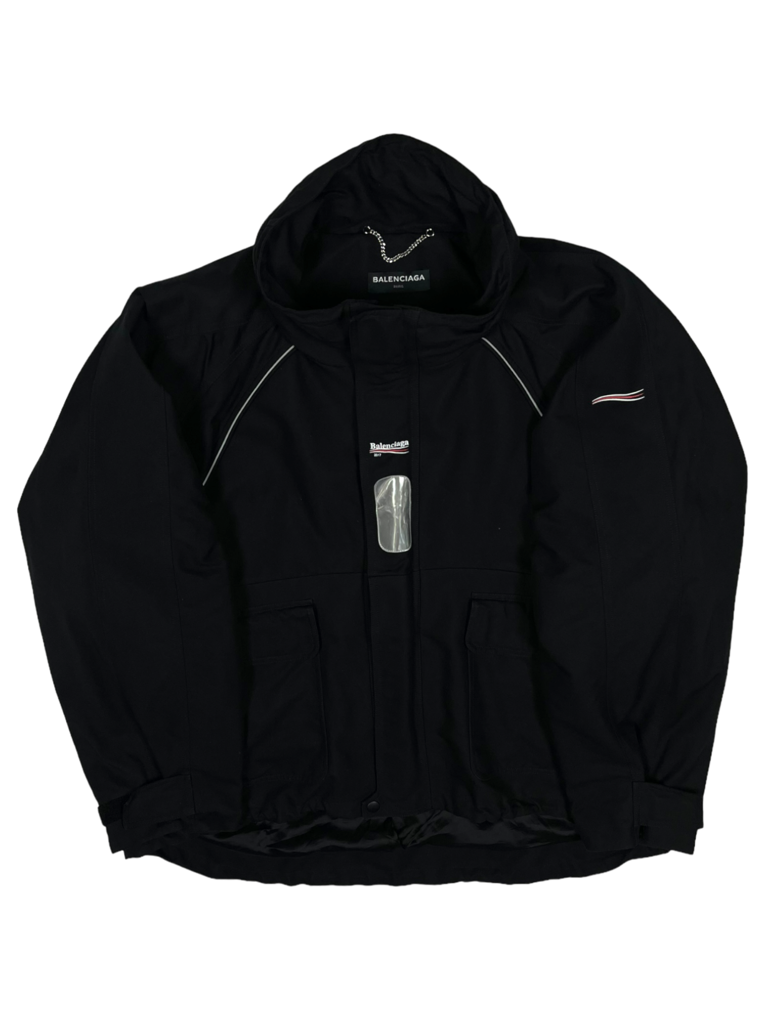 Balenciaga Black C Shape Puffer