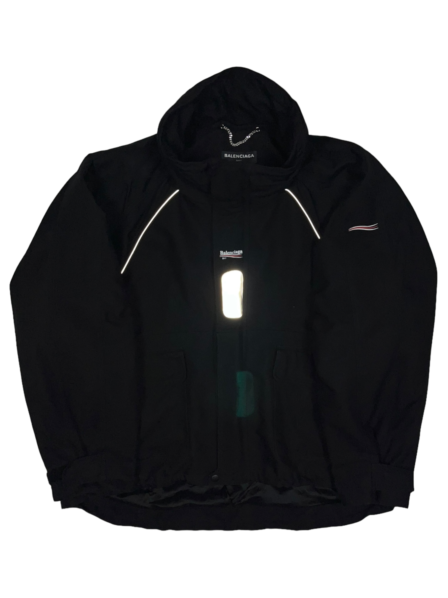 Balenciaga Black C Shape Puffer