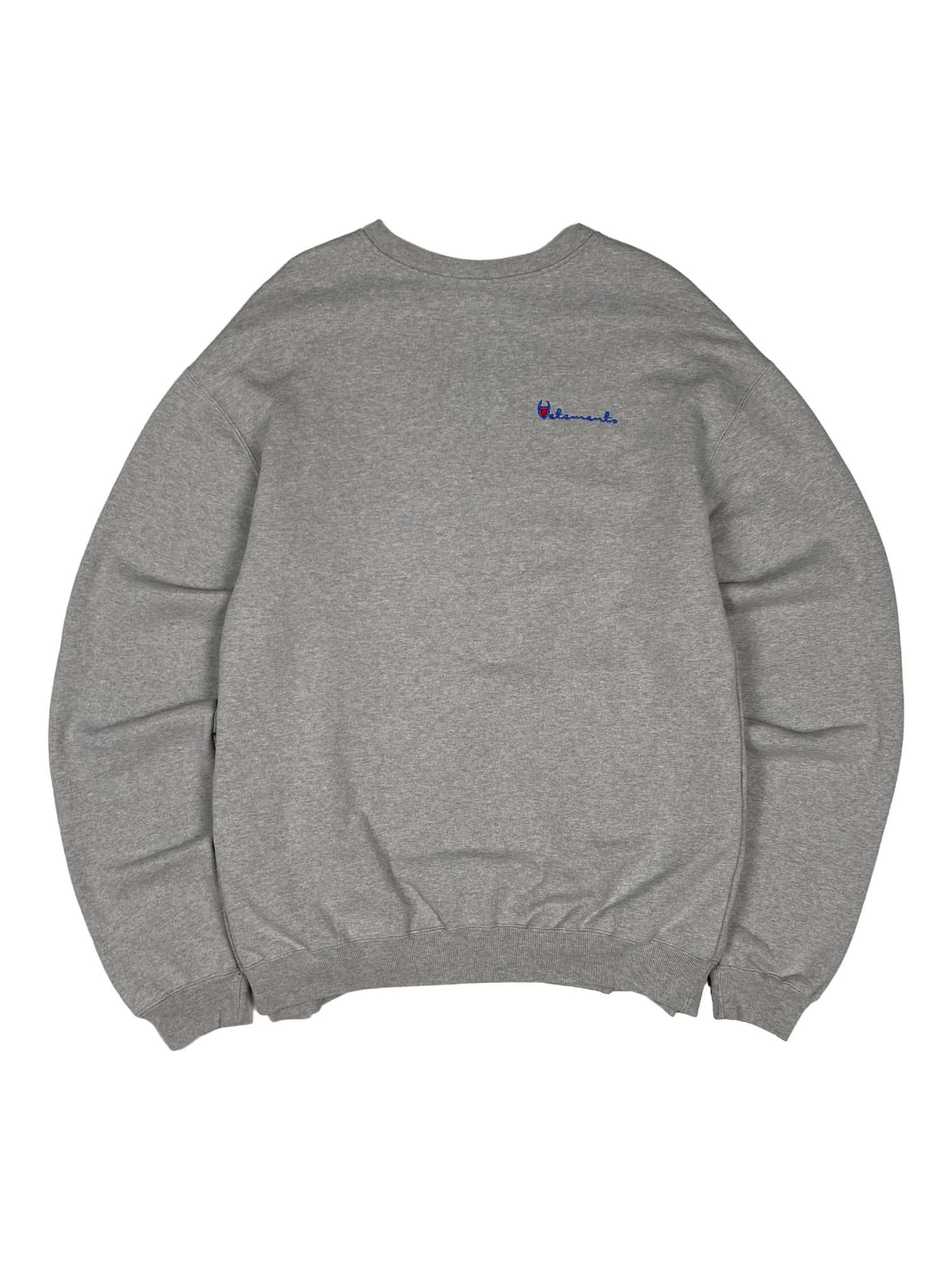 Vetements Grey Champion Crewneck