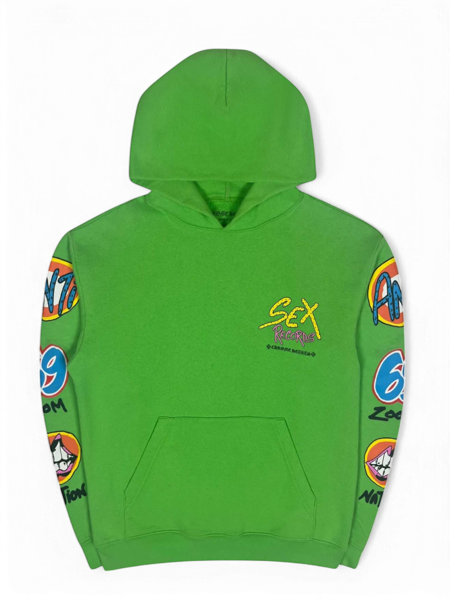 Chrome Hearts Matty Boy Sex Records Citrus Hoodie