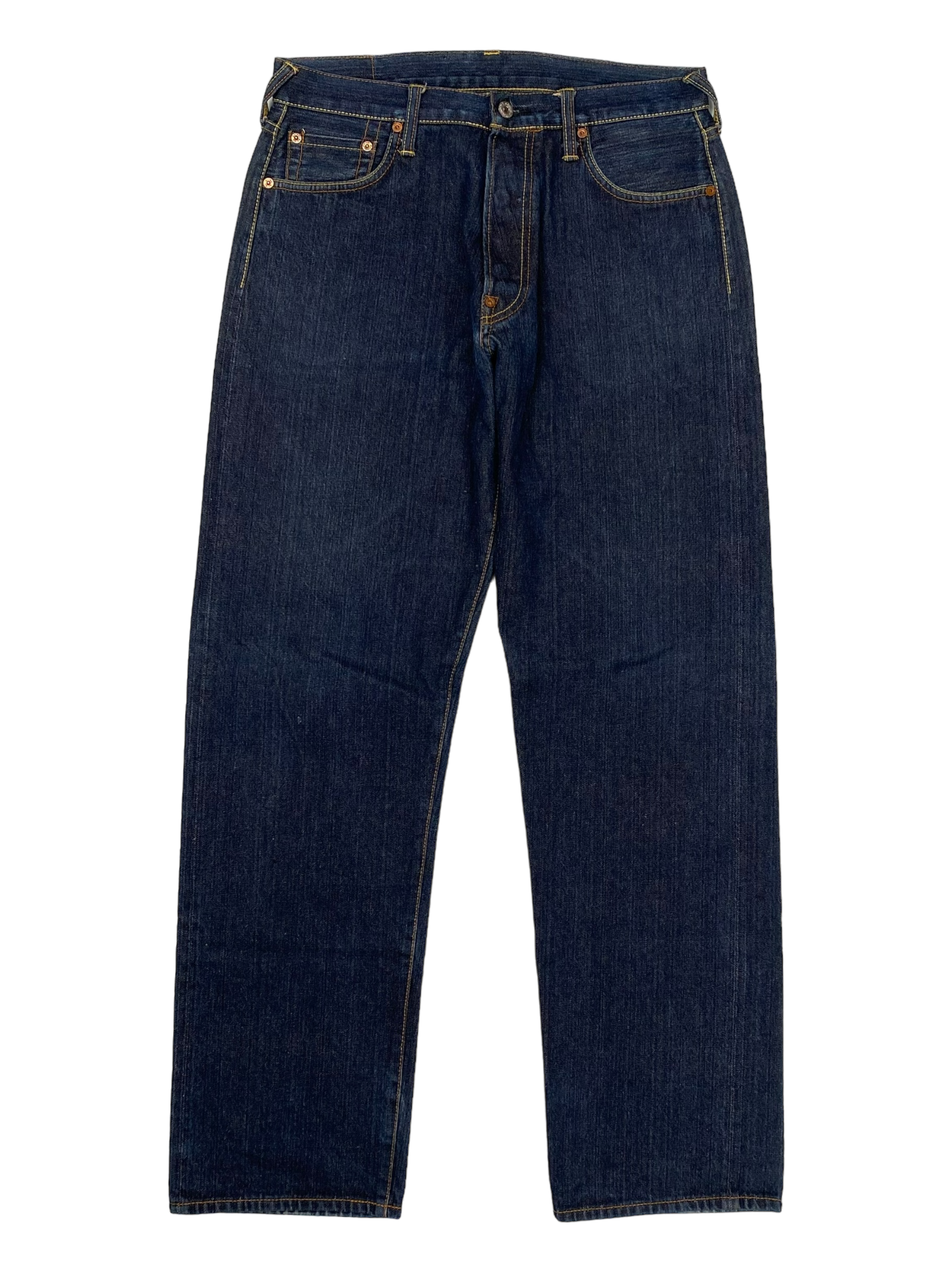 Evisu Diacock Navy Red Jeans