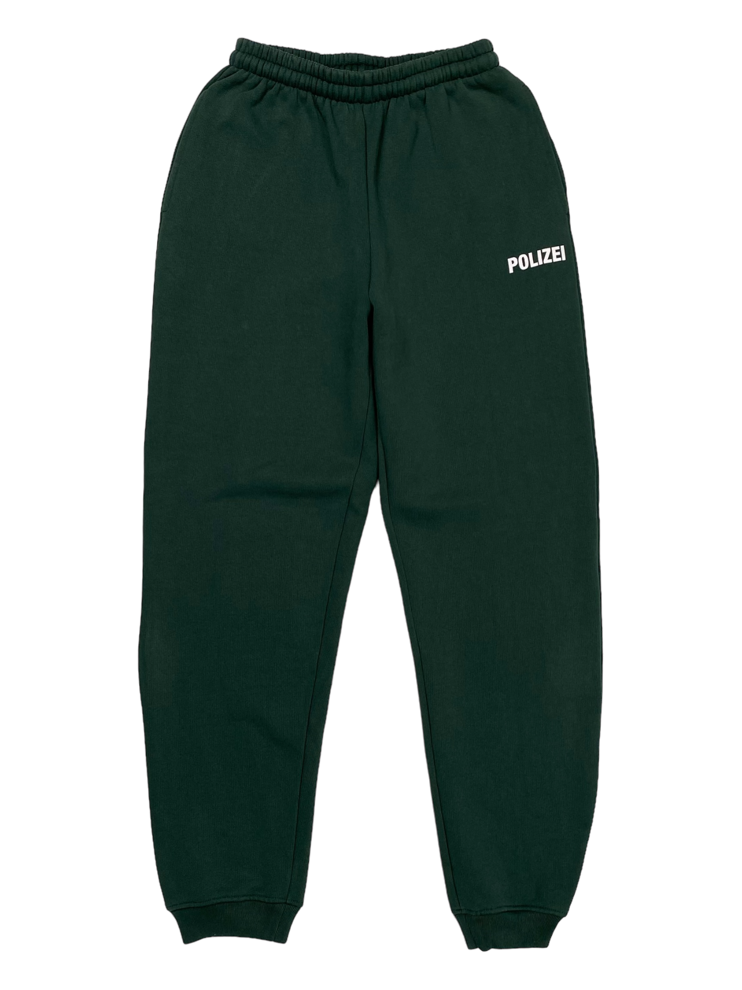 Vetements Green Polizei Joggers