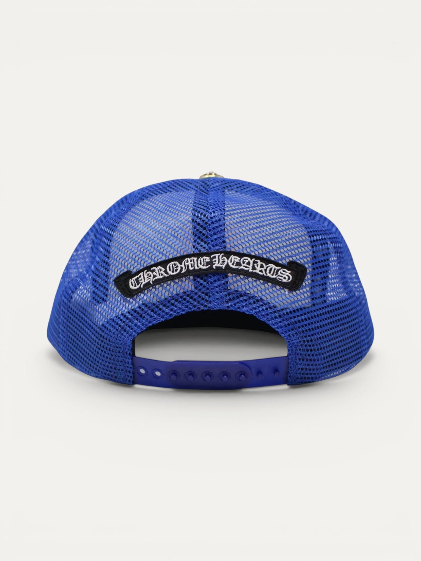 Chrome Hearts Blue Red Eye Chart Cap