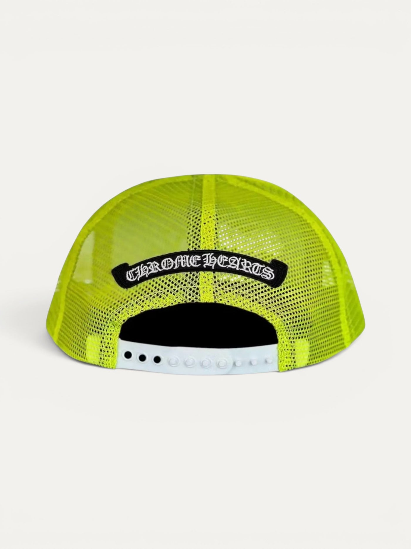 Chrome Hearts Neon Cemetery Trucker Cap
