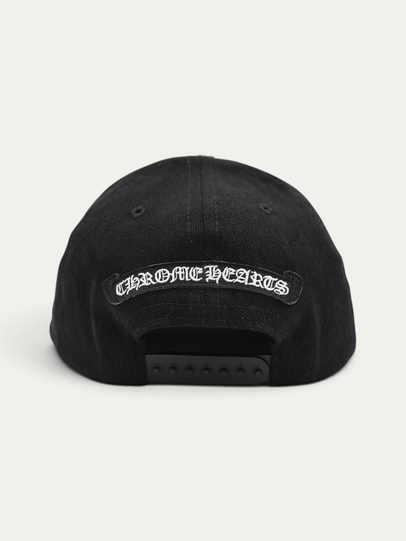 Chrome Hearts Horseshoe Denim Baseball Black Cap
