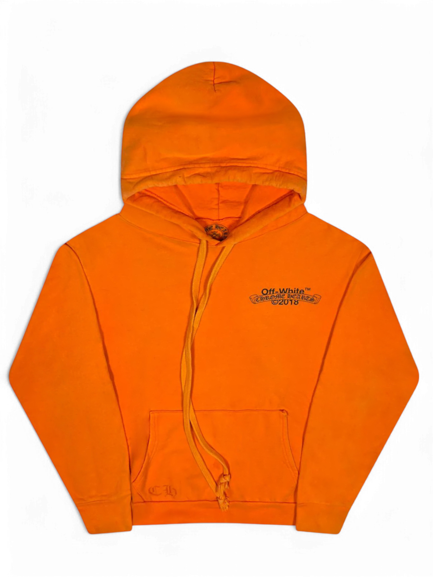 Chrome Hearts x Off-White Orange Hoodie