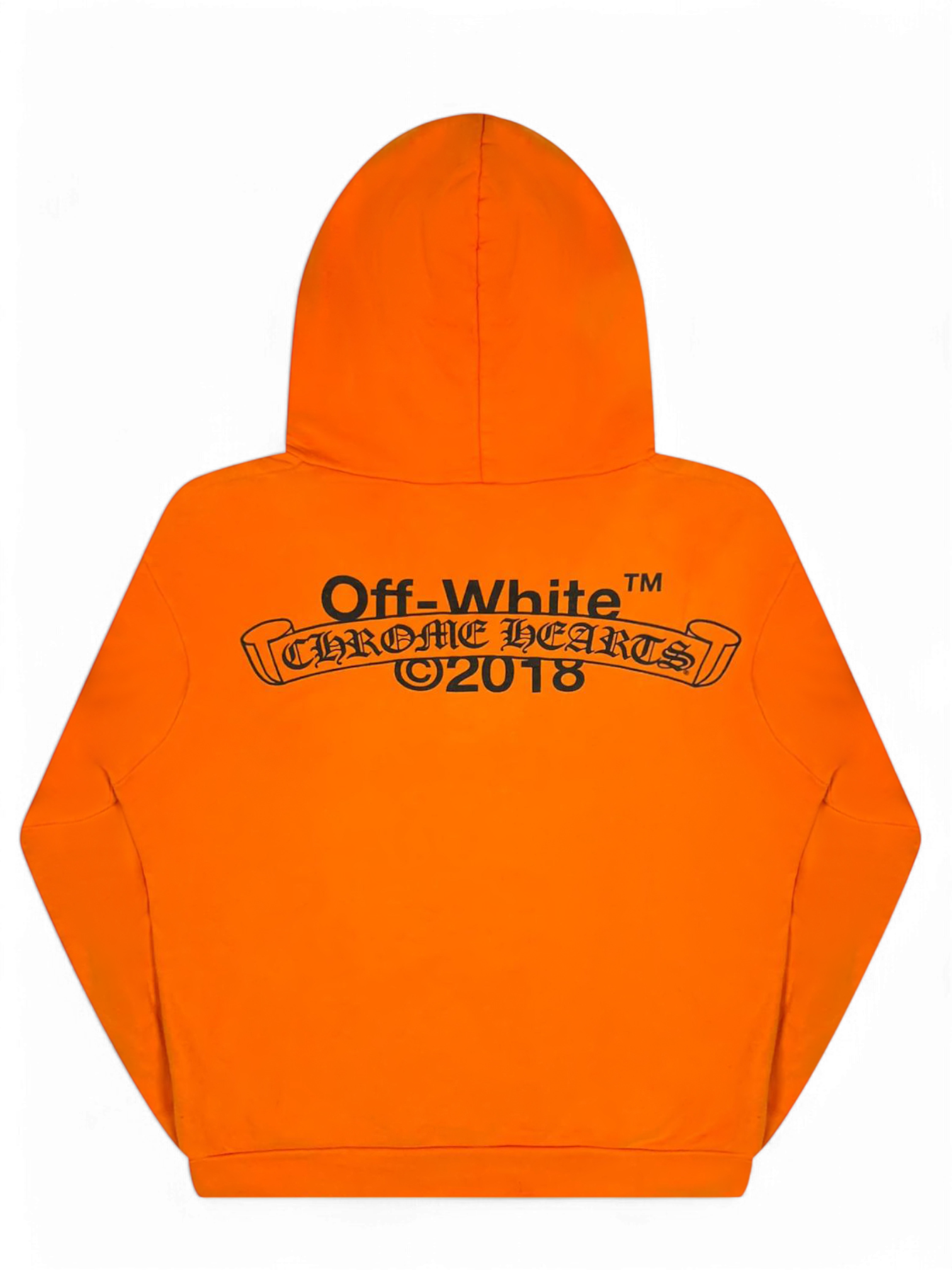 Chrome Hearts x Off-White Orange Hoodie