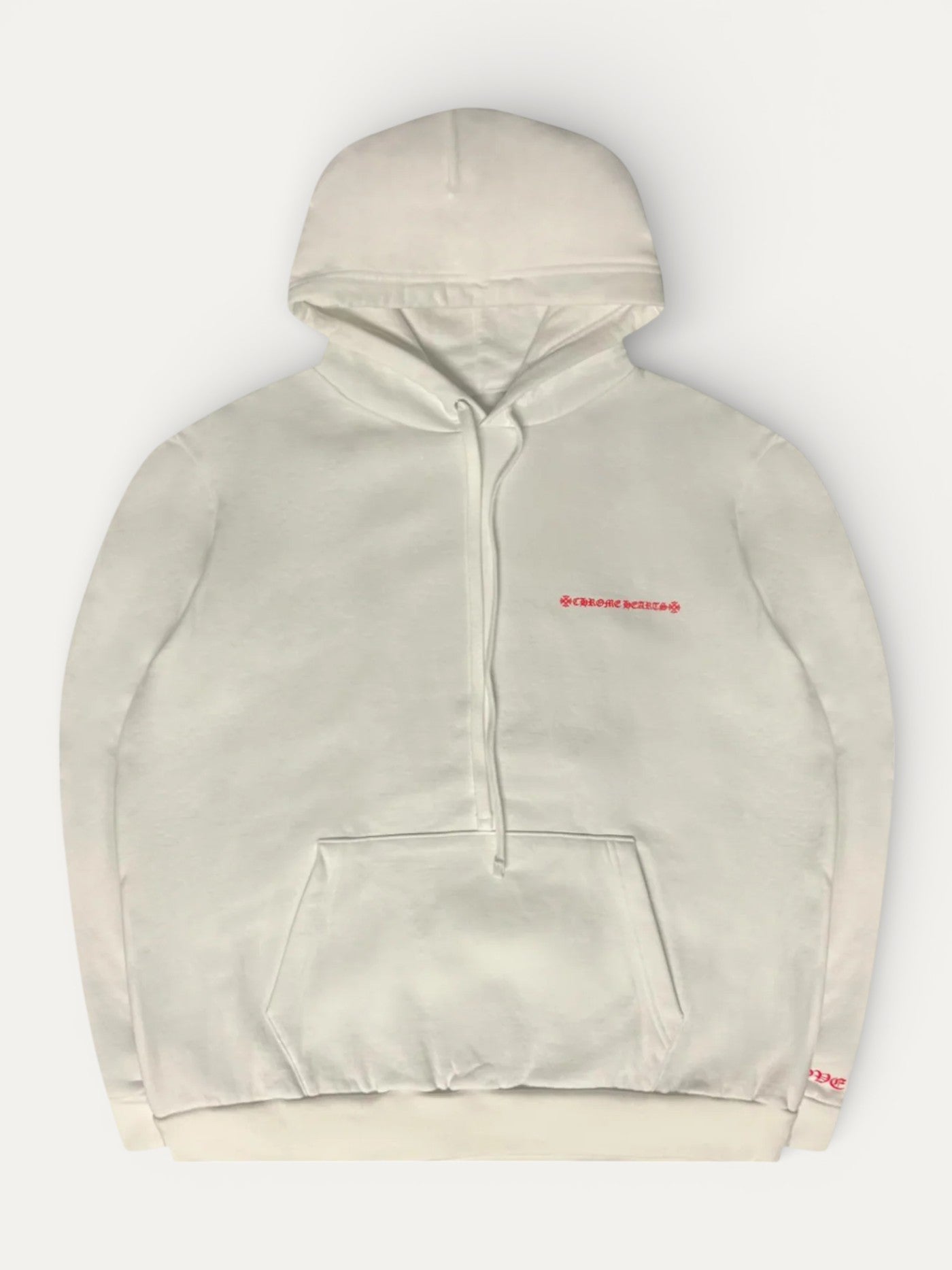 Chrome Hearts Laurie Lynn Stark Signature Stamp White Hoodie