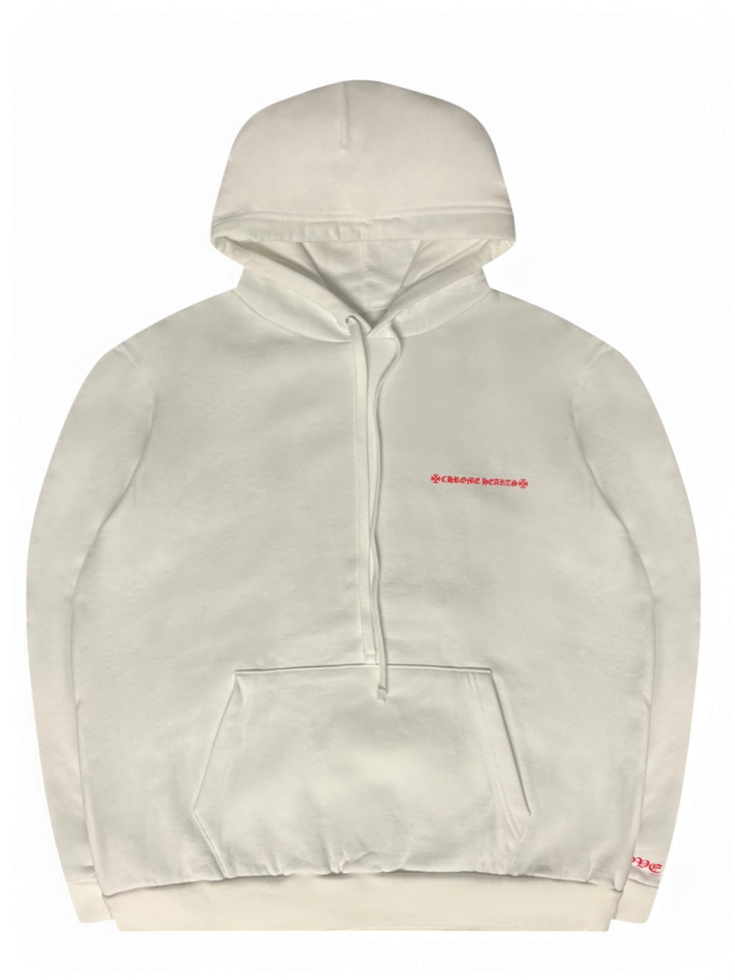 Chrome Hearts Laurie Lynn Stark Signature Stamp White Hoodie