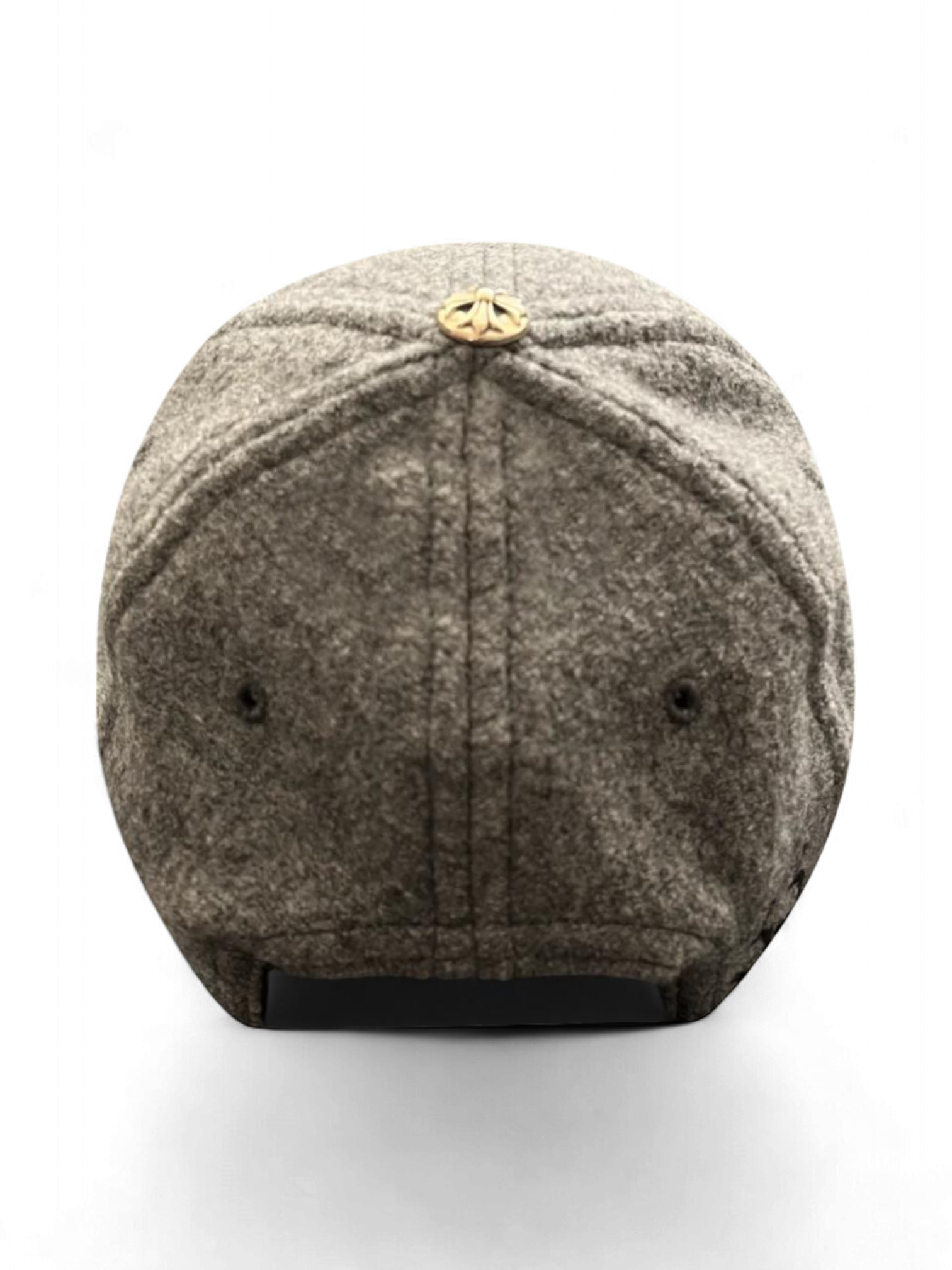 Chrome Hearts Grey Wool CH Logo Cap