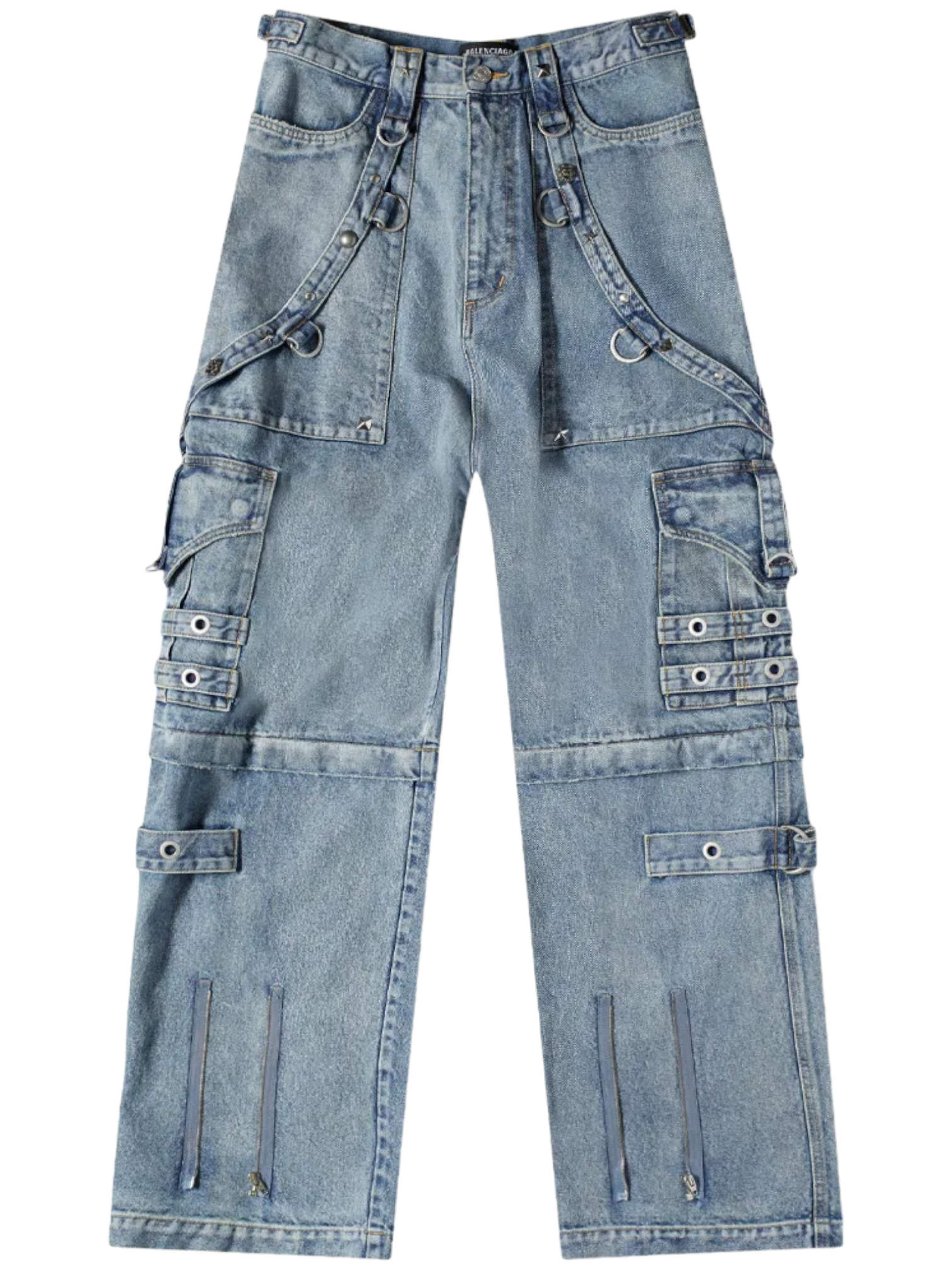 Balenciaga Raver Blue Jeans