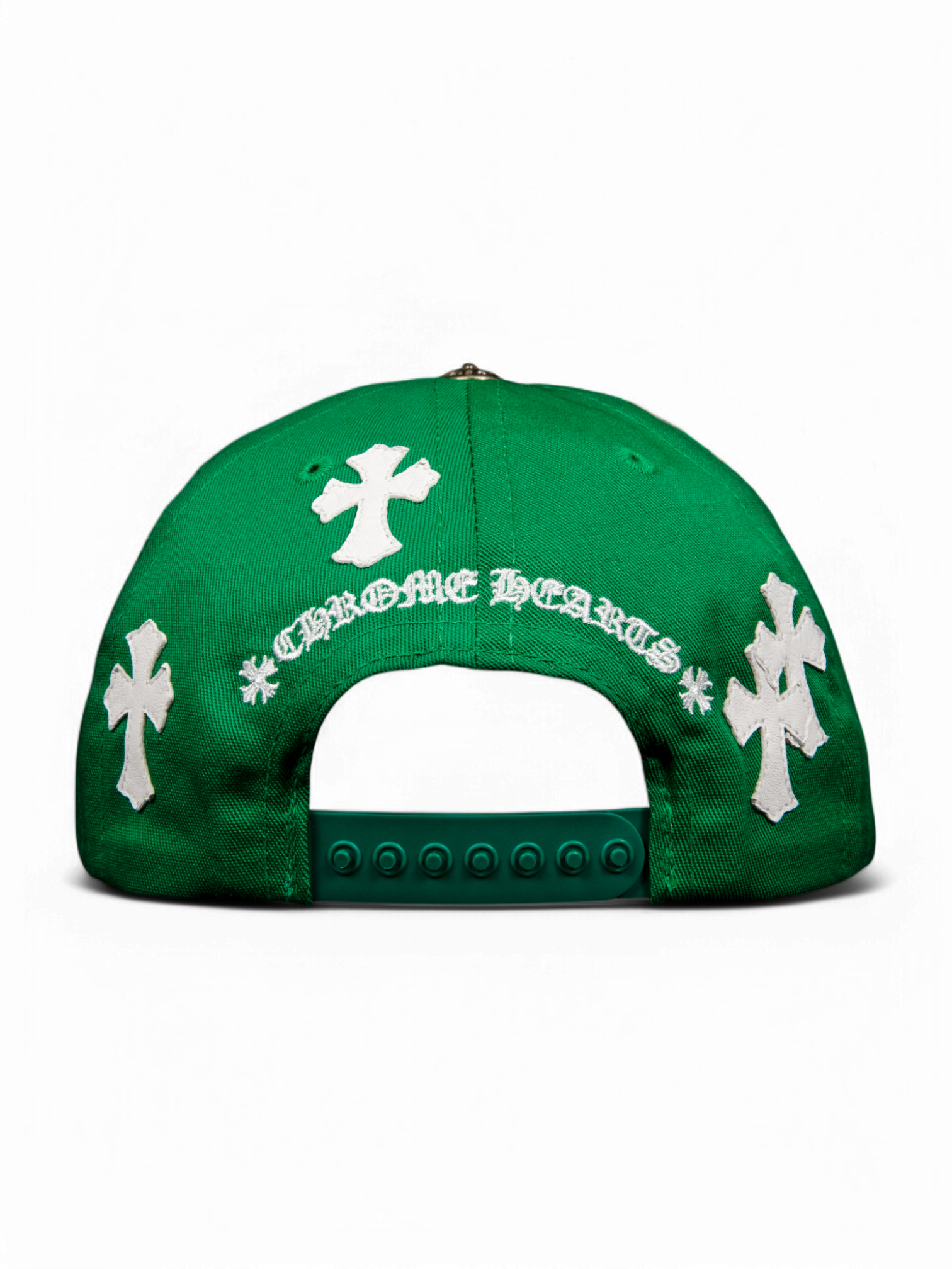 Chrome Hearts Green Cross Patch Baseball Cap