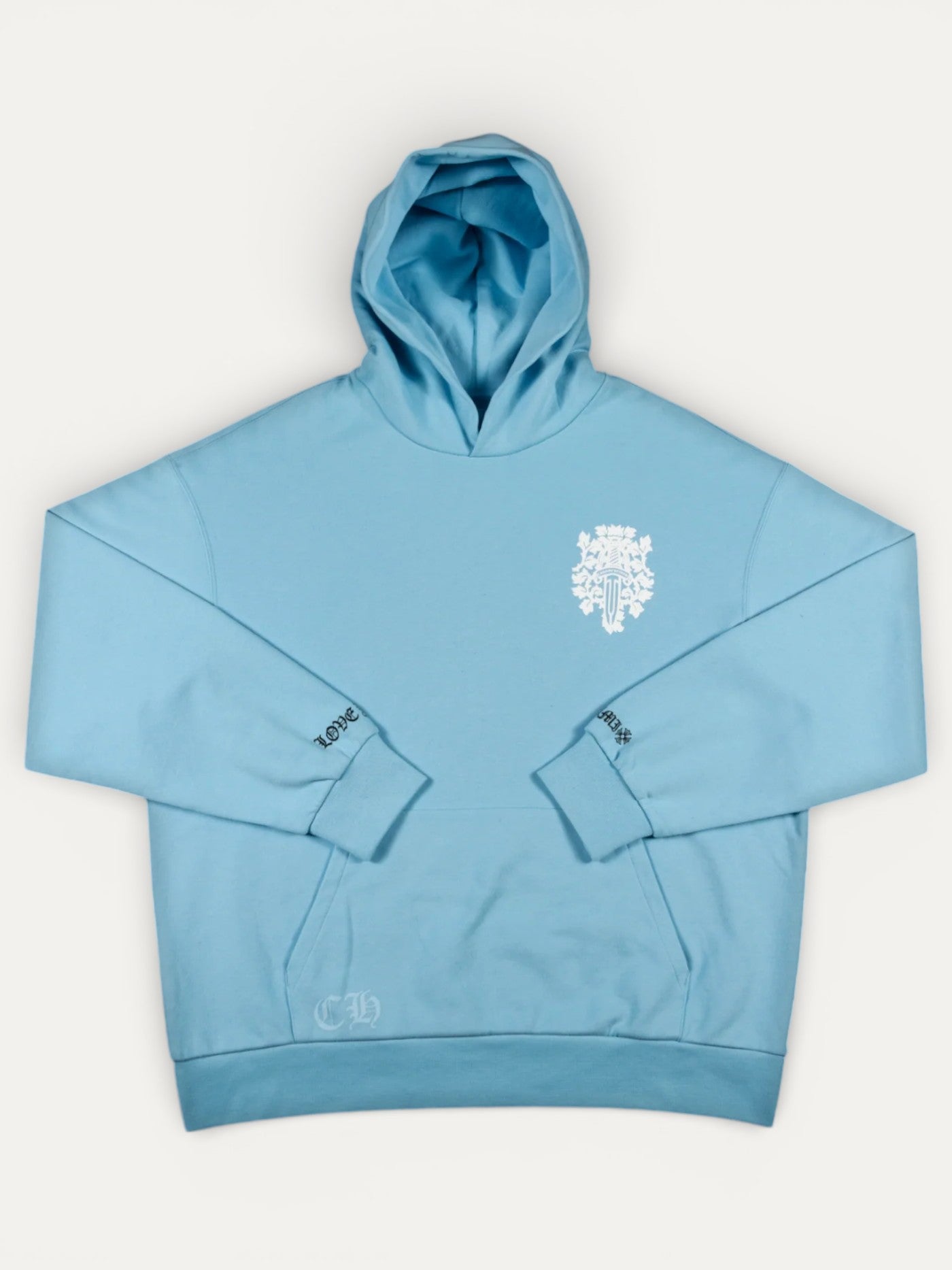 Chrome Hearts Art Basel Exclusive Blue Hoodie