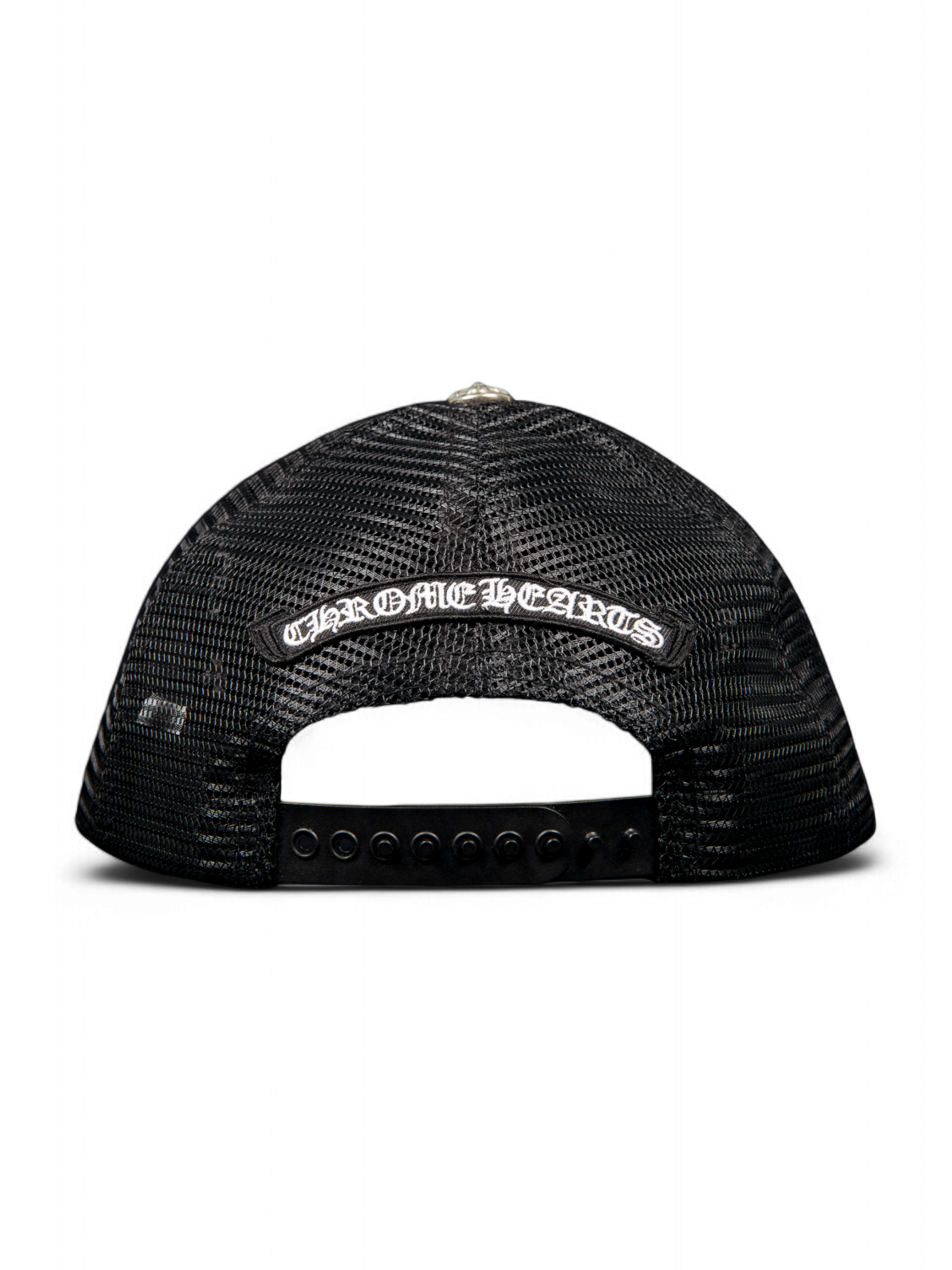 Chrome Hearts Black Chomper Hollywood Trucker Hat