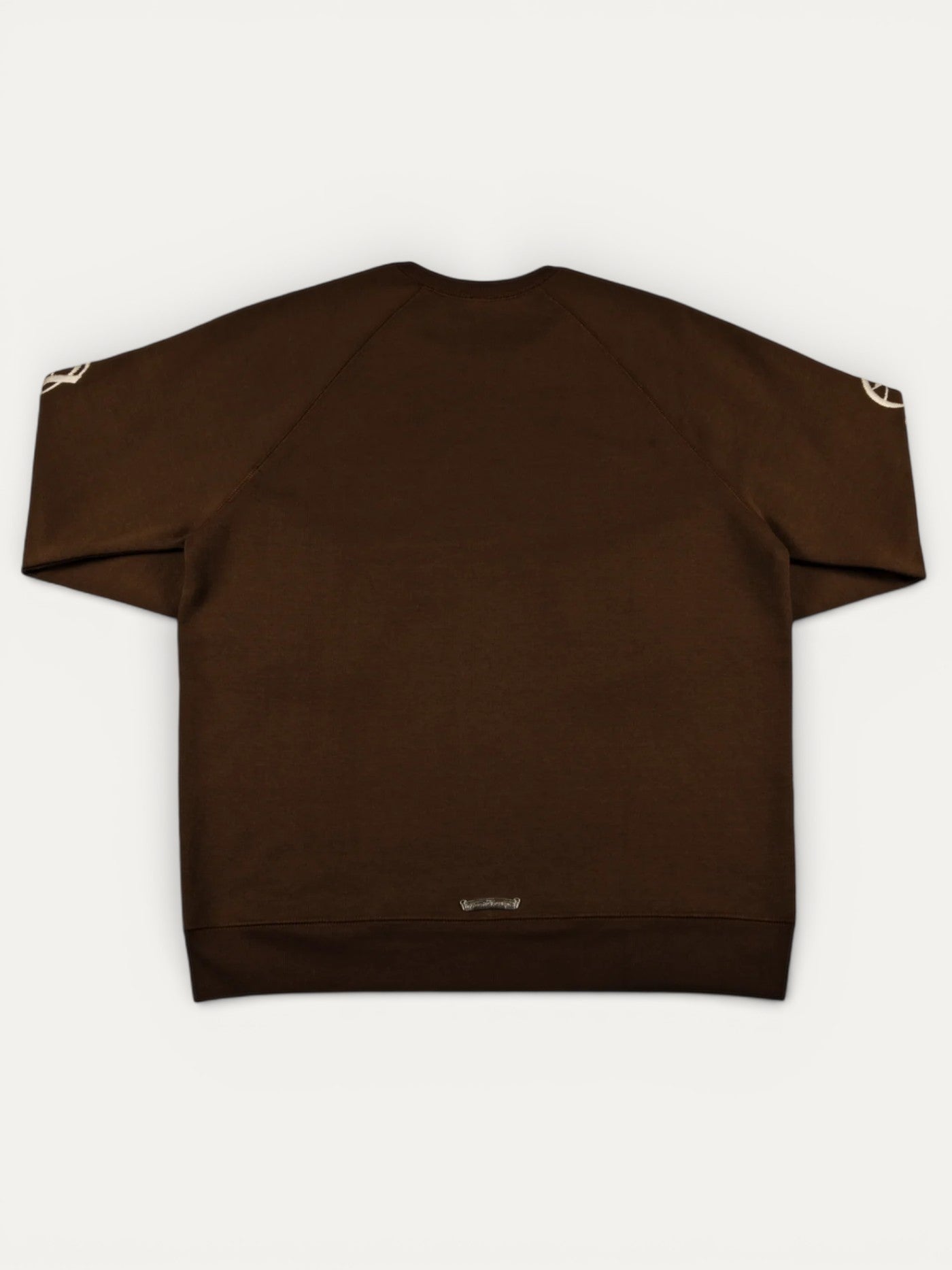 Chrome Hearts Brown Embroidered Cashmere Sweater