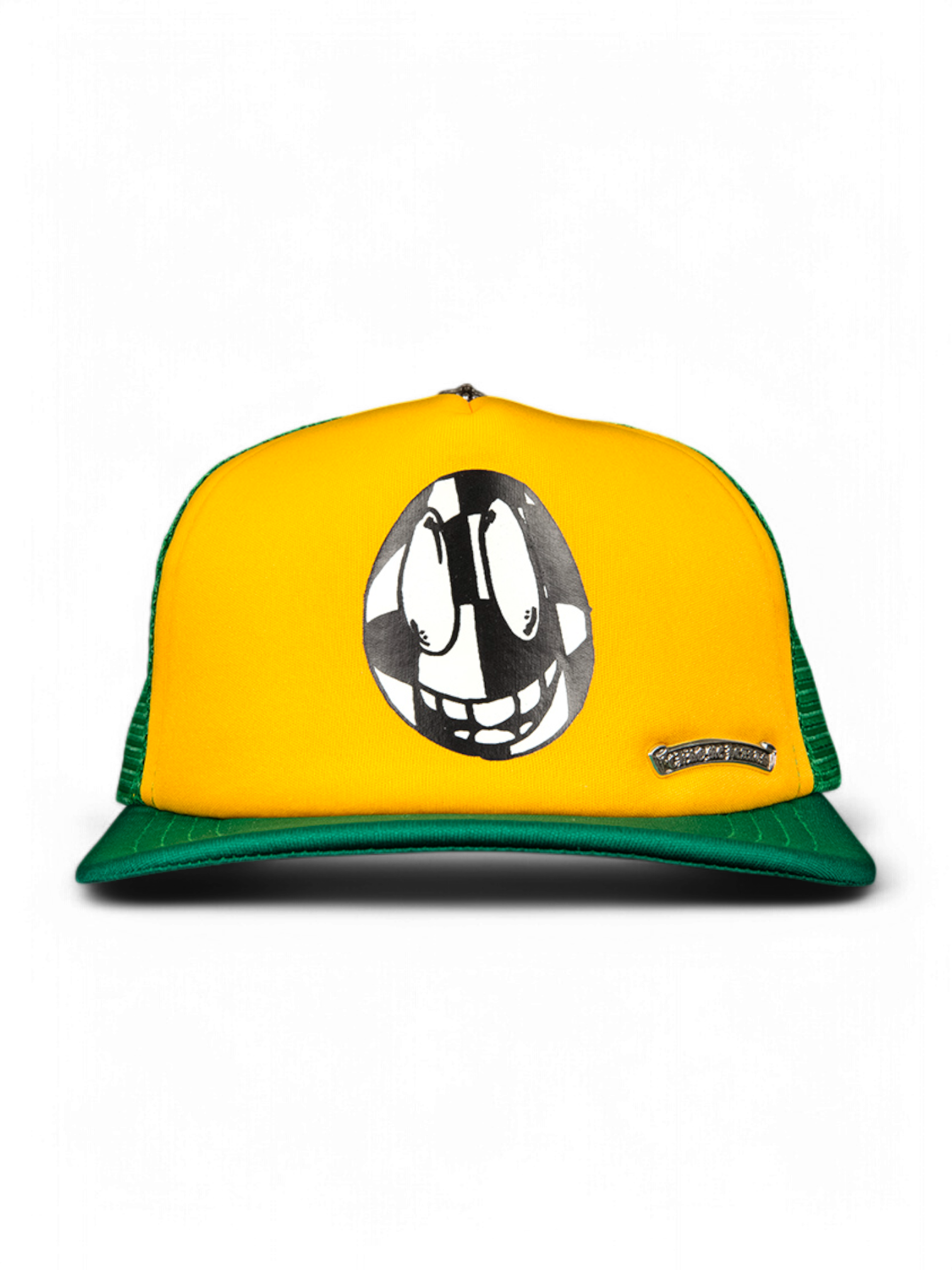 Chrome Hearts Matty Boy Green Sex Records Smiley Trucker Hat