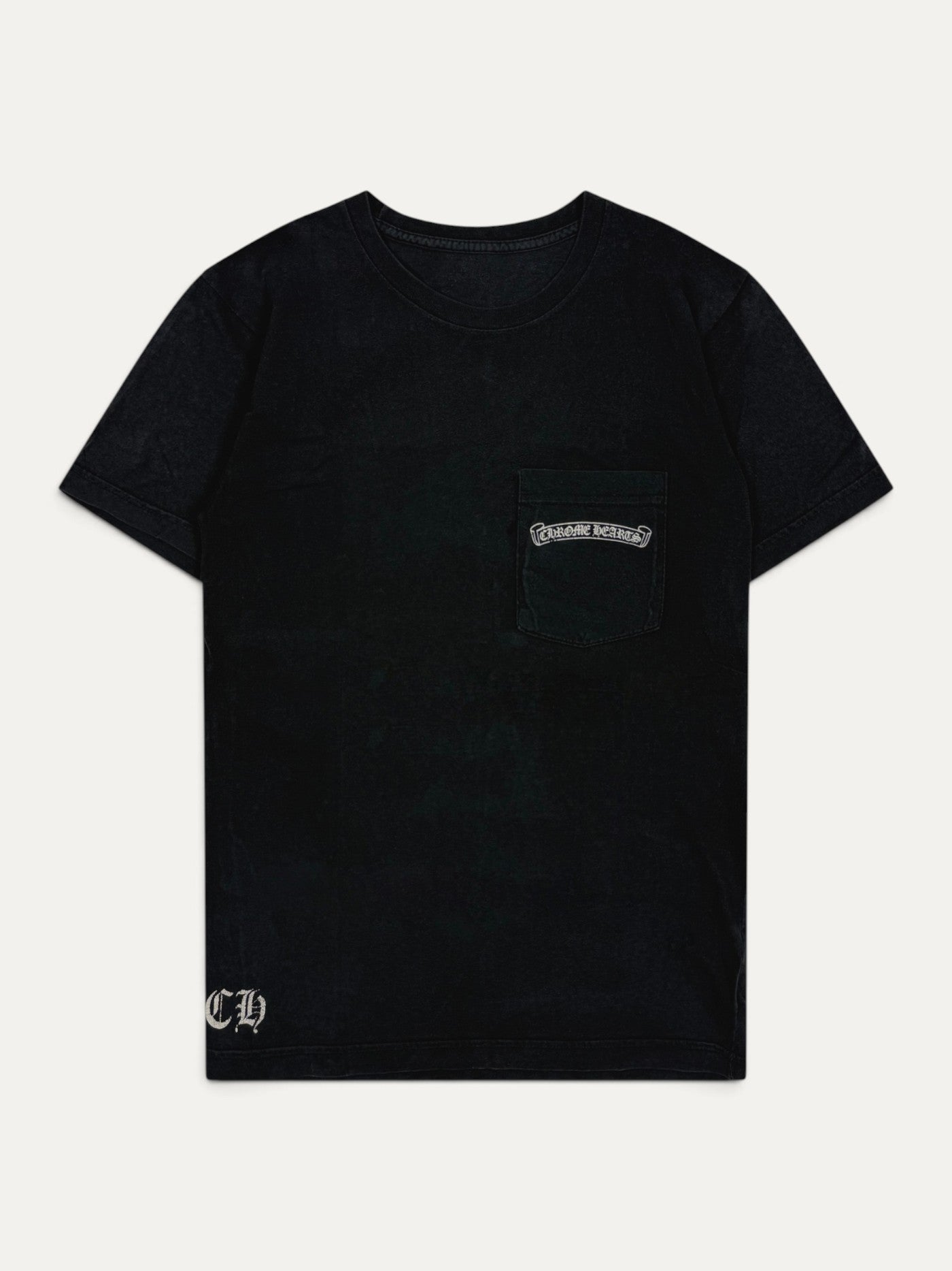 Chrome Hearts Vintage Cross Logo Black Tee