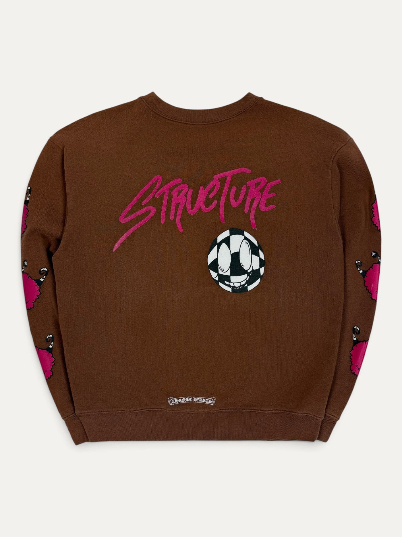 Chrome Hearts Matty Boy Brown Structure Crewneck