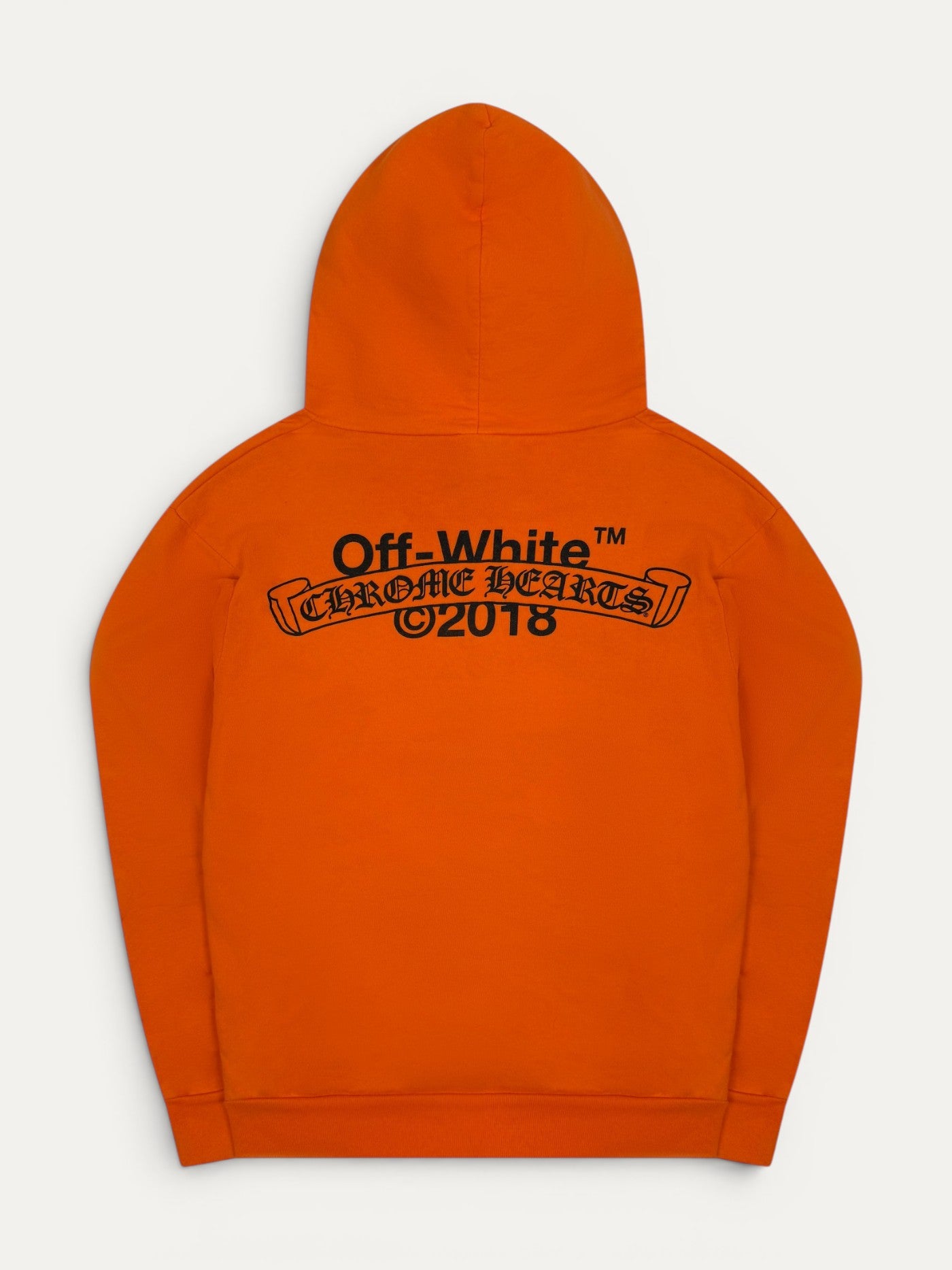 Chrome Hearts x Off-White Orange Hoodie