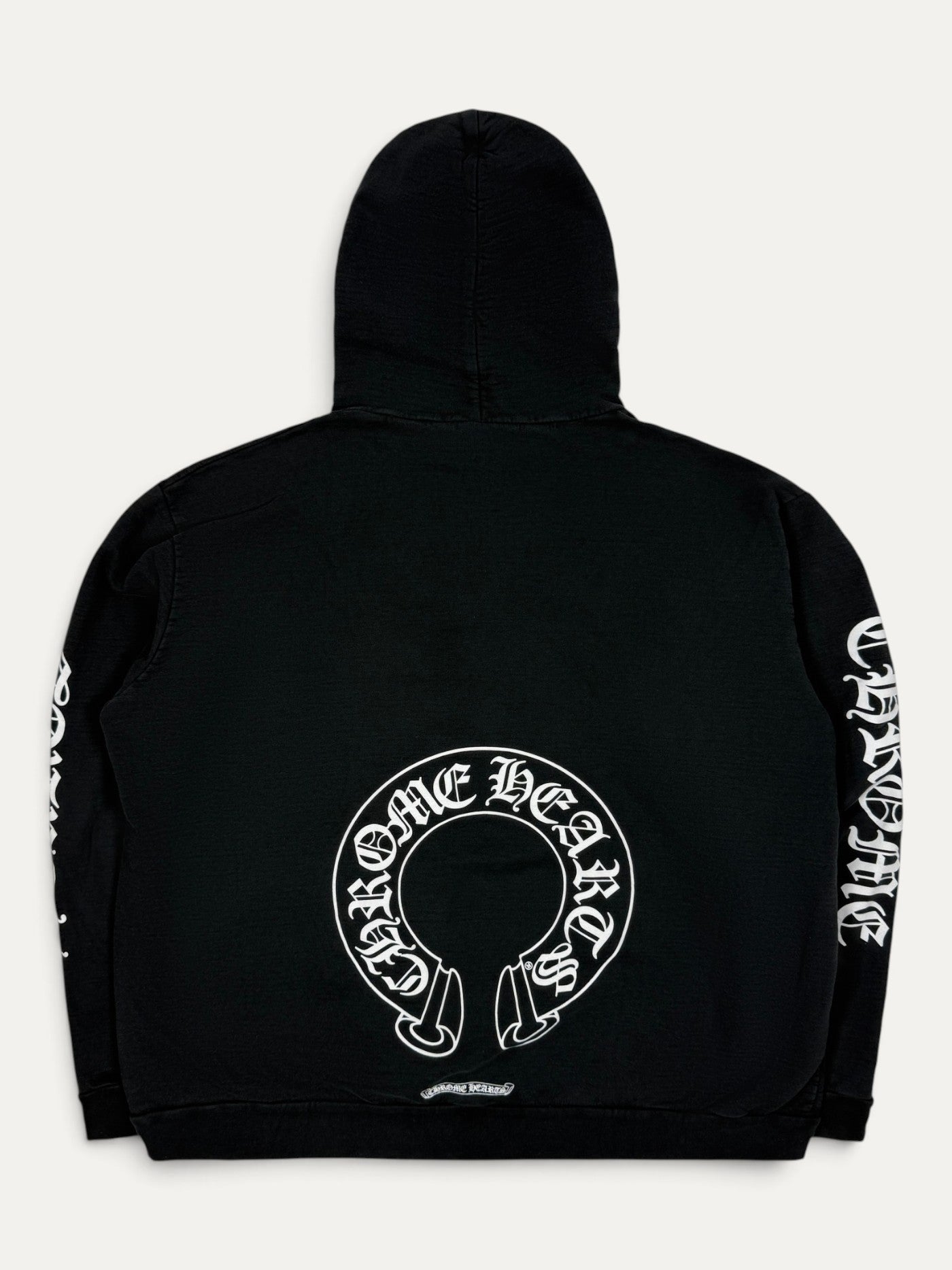 Chrome Hearts Matty Boy Black Chomper Horseshoe Hoodie