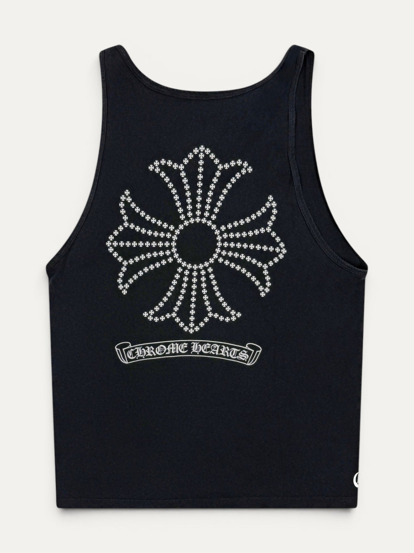 Chrome Hearts Jumbo Cross Black Tank Top Vest