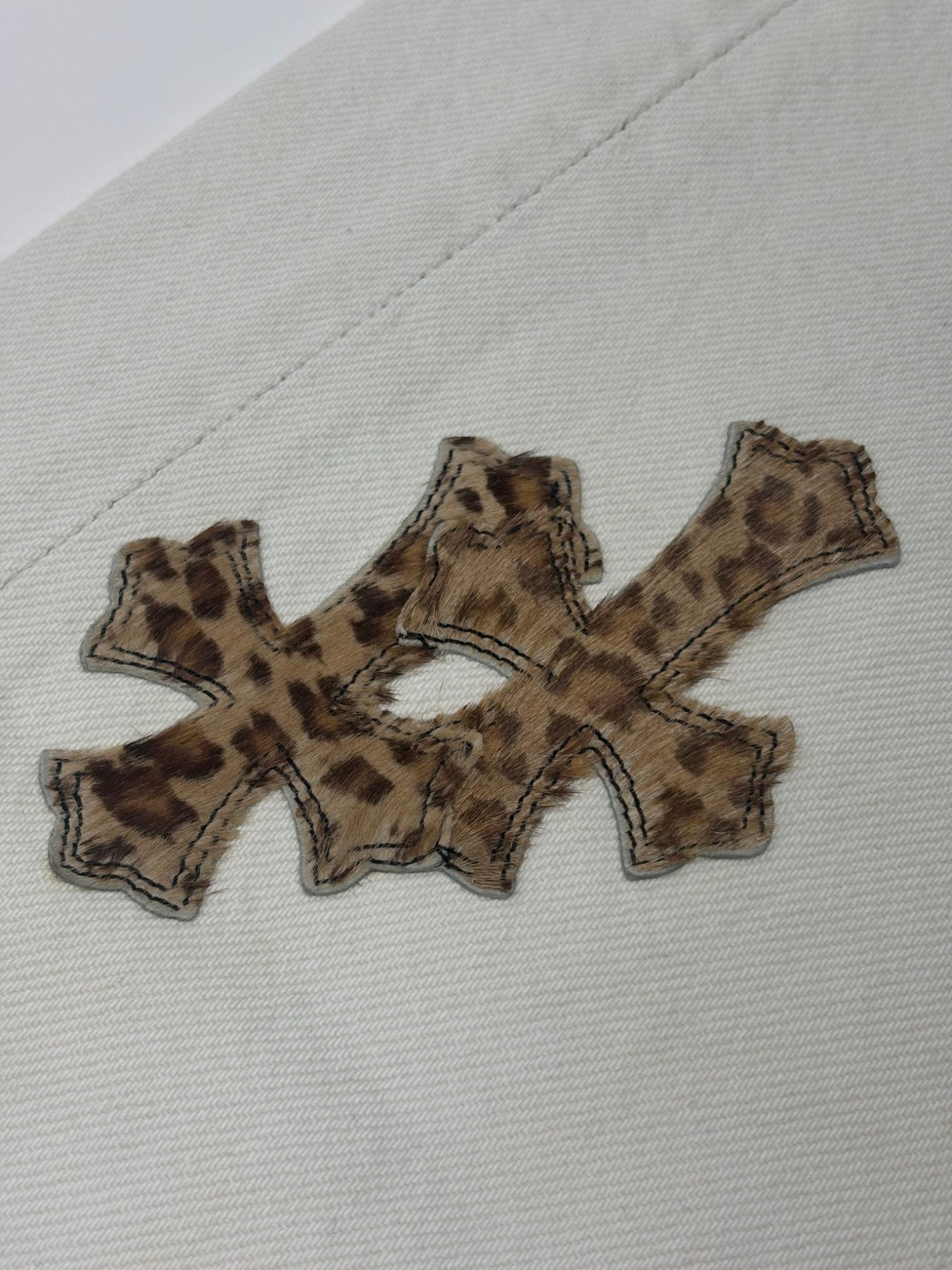Chrome Hearts Matty Boy 1/1 Custom Painted Levi's Cross Patch Jeans