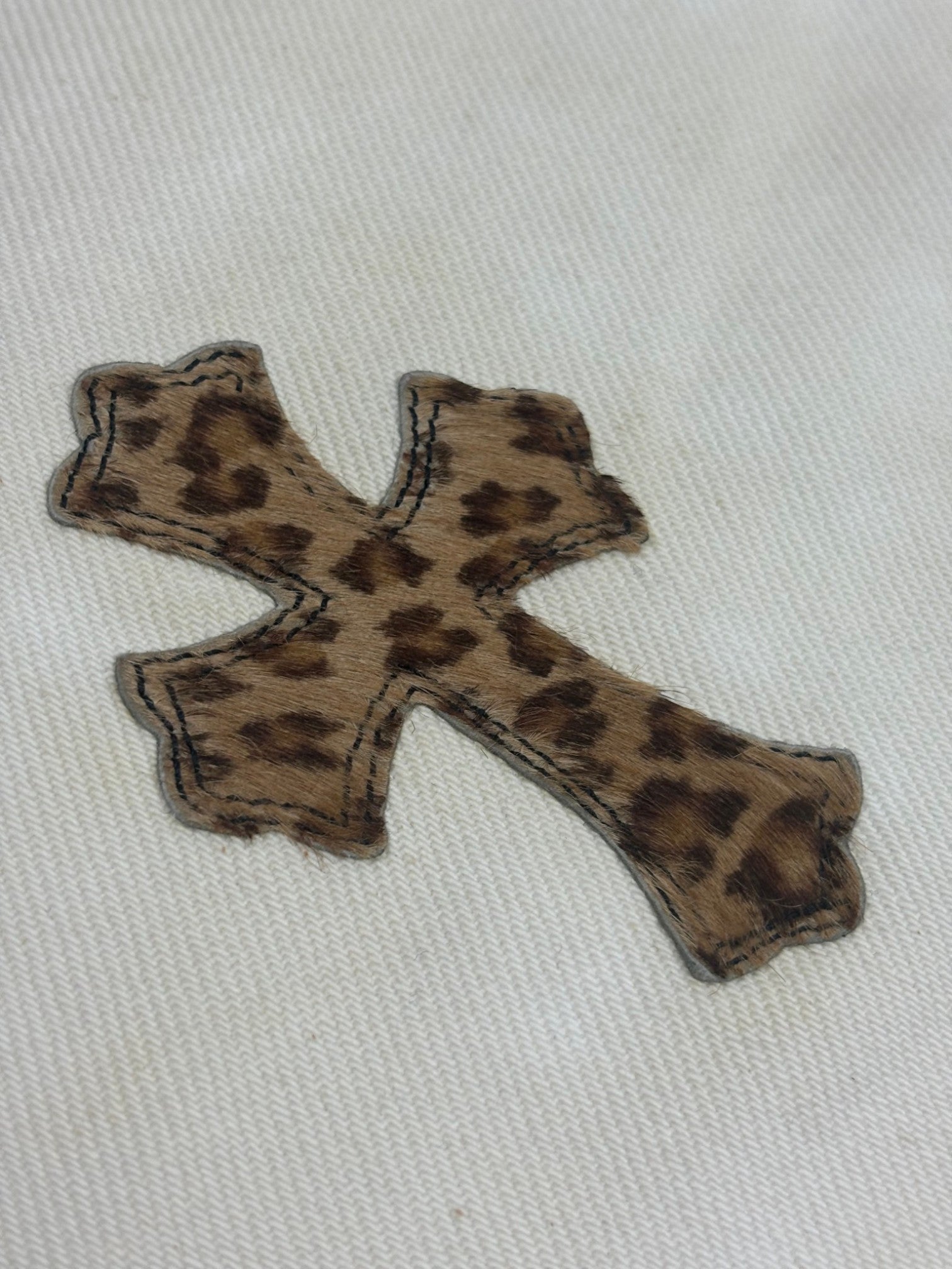 Chrome Hearts Matty Boy 1/1 Custom Painted Levi's Cross Patch Jeans