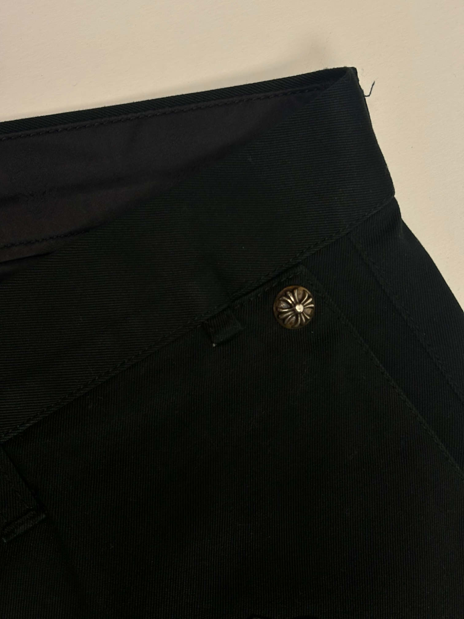Chrome Hearts Black Brown Camo Cross Patch Chino Pants