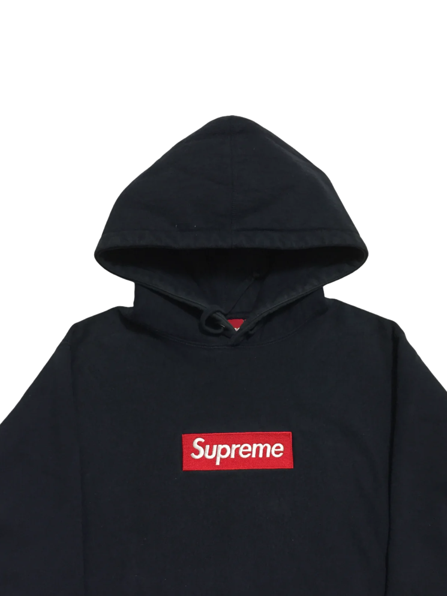 2016 Supreme Navy Box Logo Hoodie
