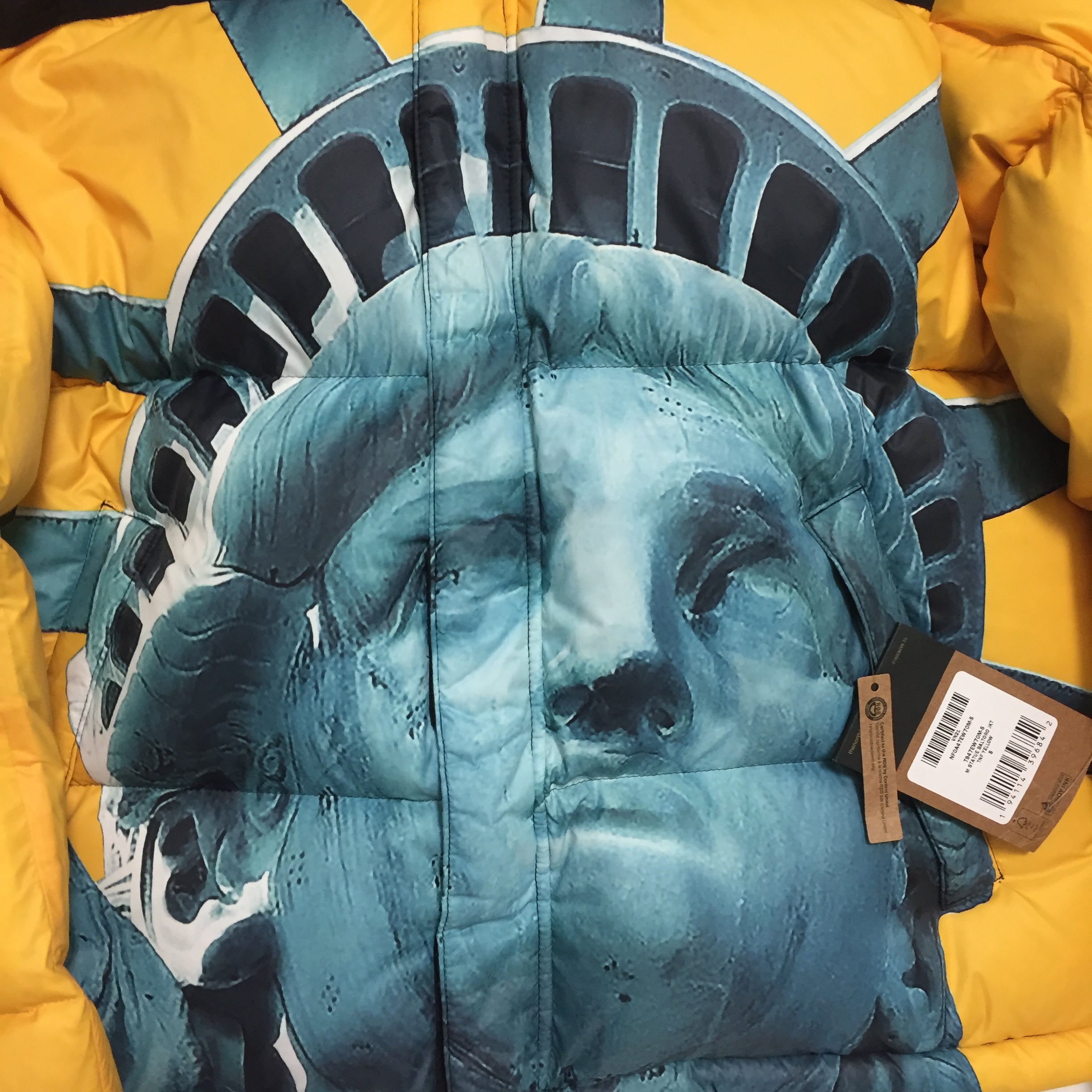 2019 Supreme x The North Face Yellow Liberty Baltoro