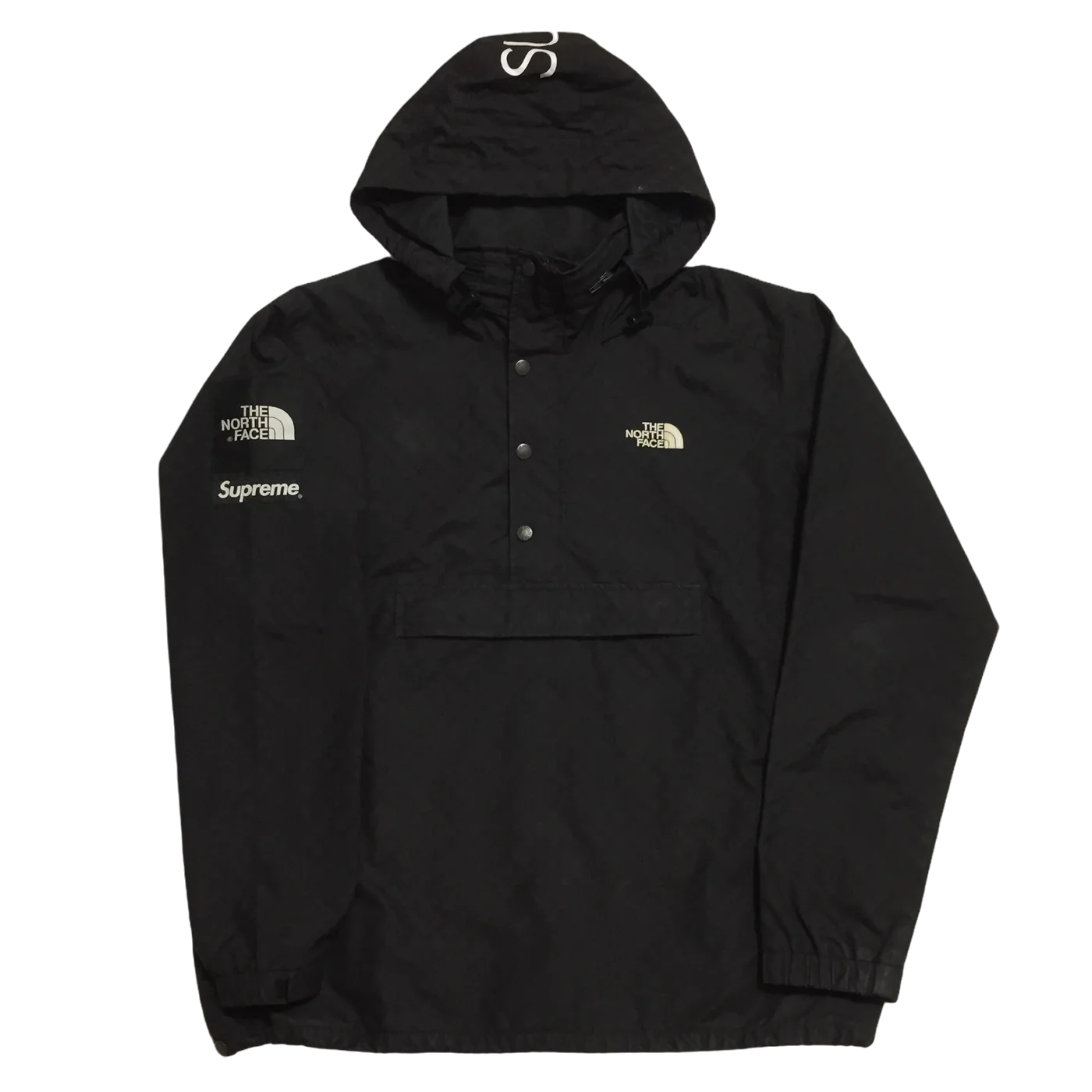 2011 Supreme x The North Face Checkered Black Pullover