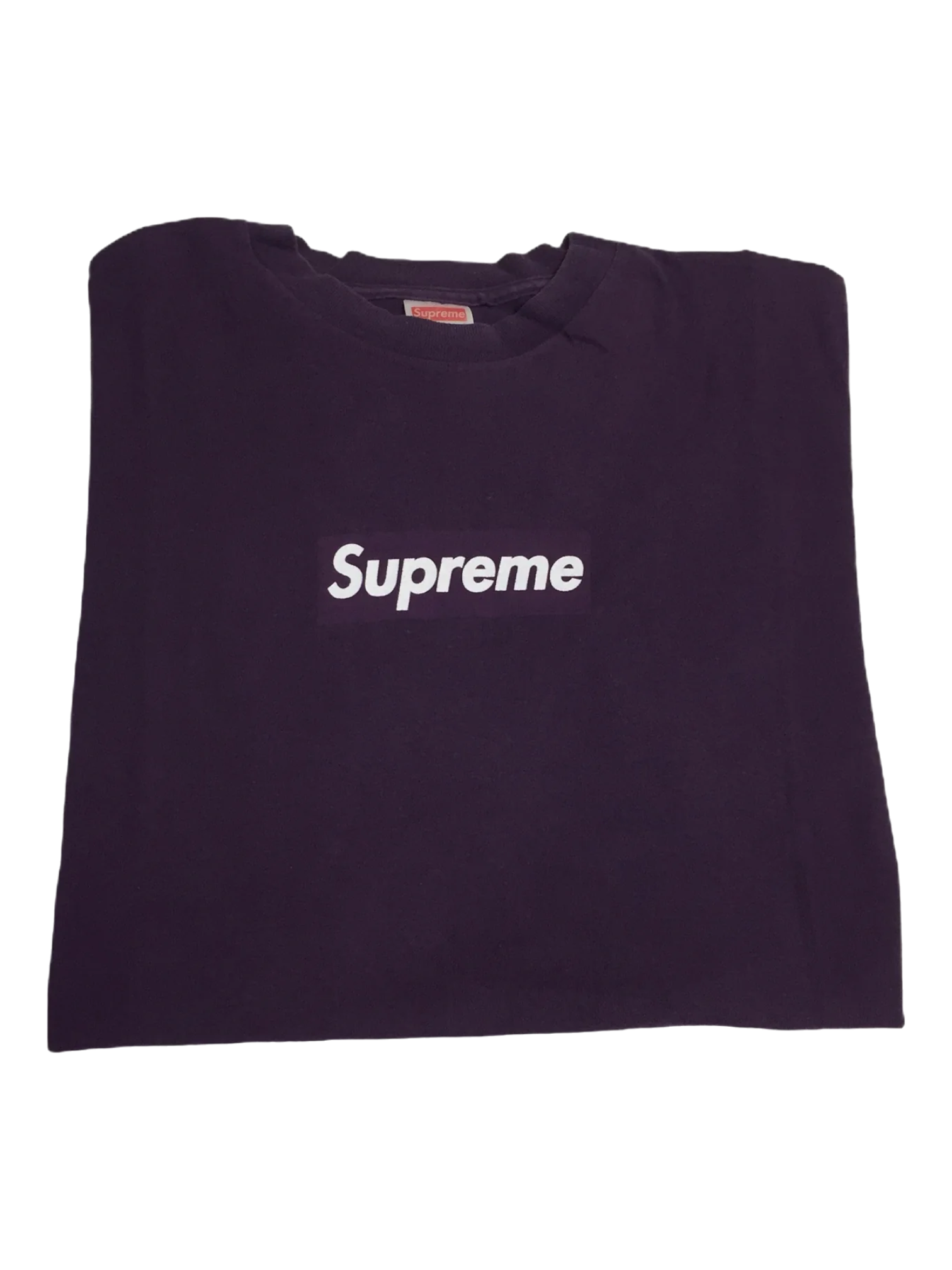 1999 Supreme Purple Grape Box Logo Tee