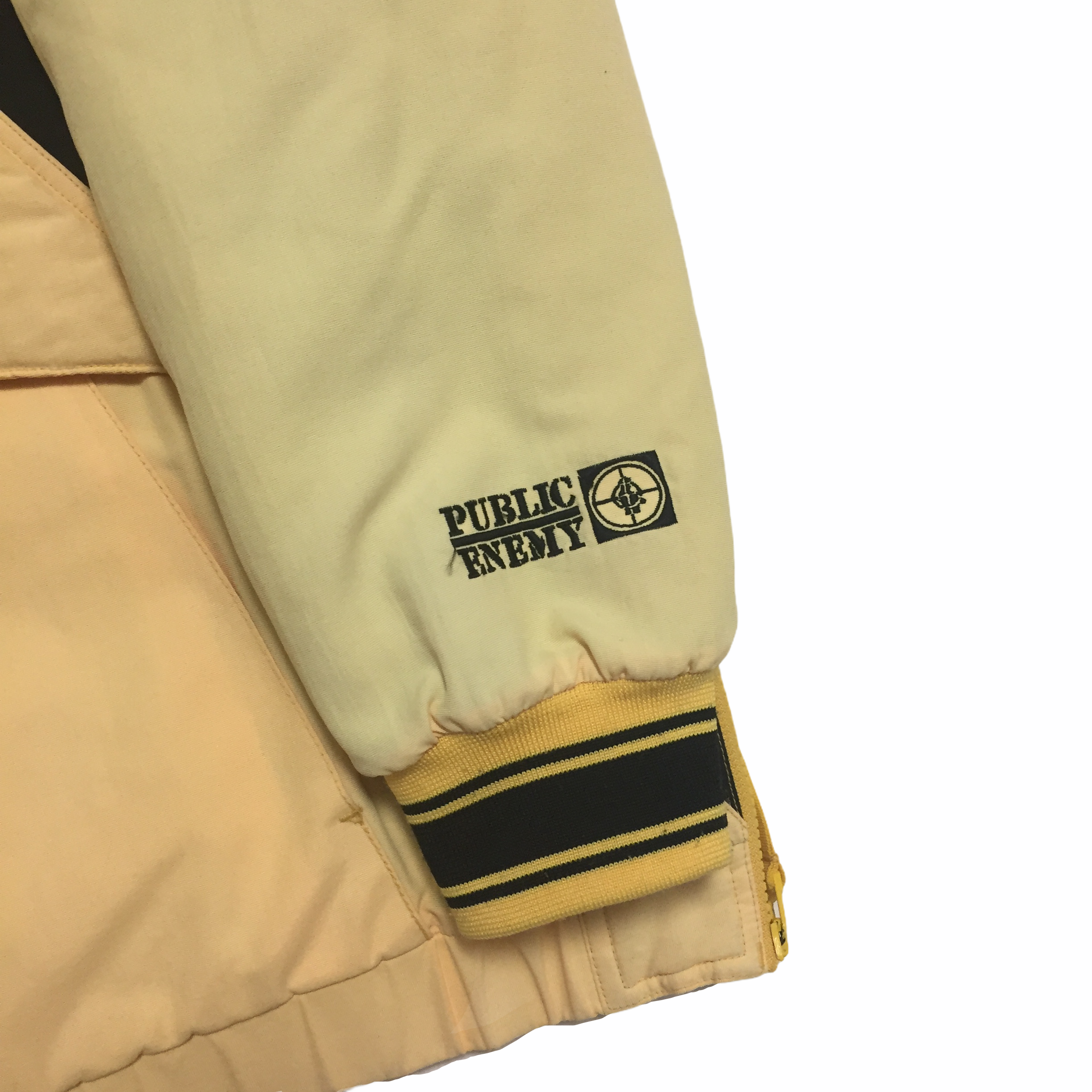 2006 Supreme x Public Enemy Yellow Starter Pullover Jacket