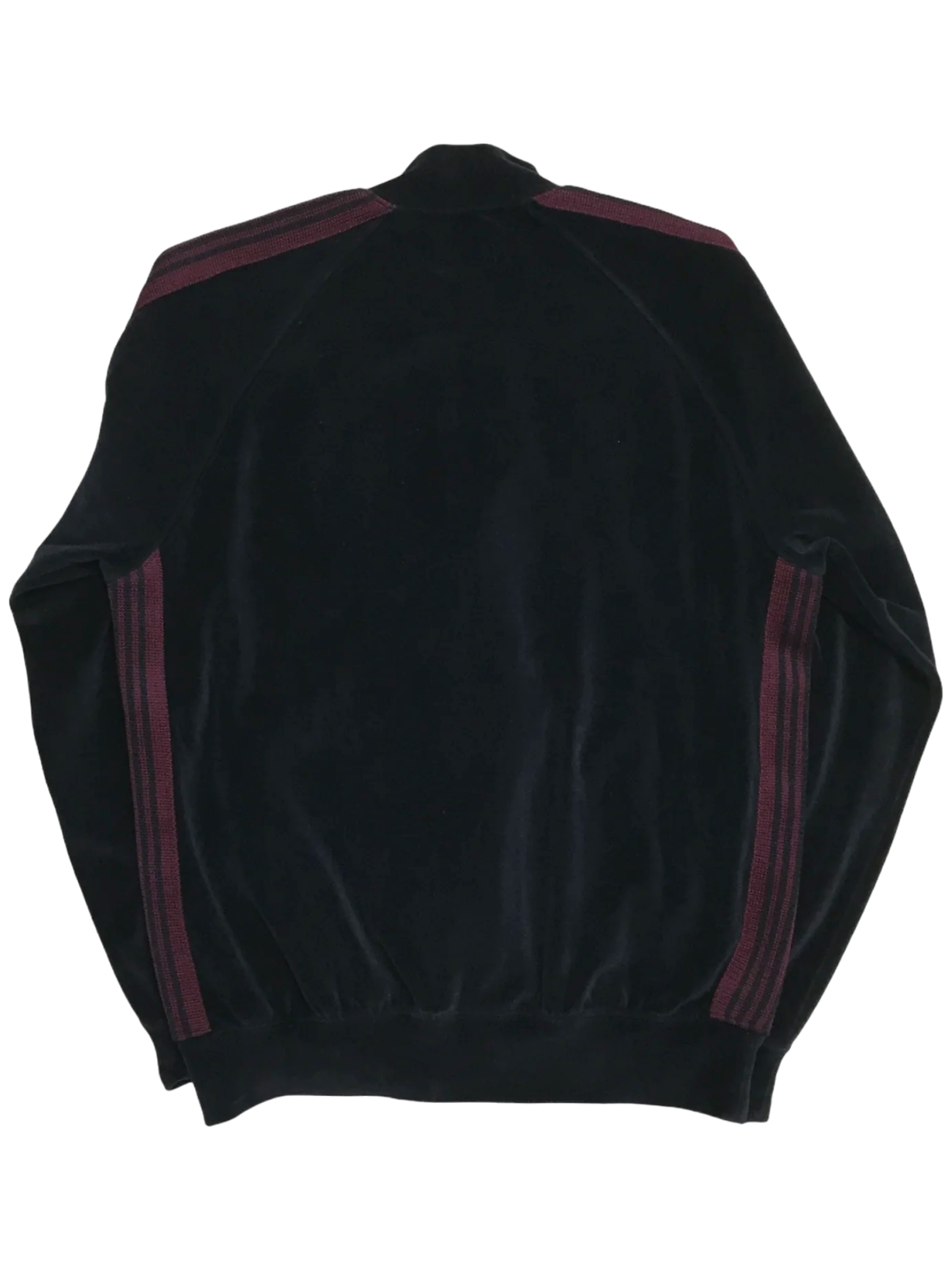 Needles Velour Navy Burgundy Track Top