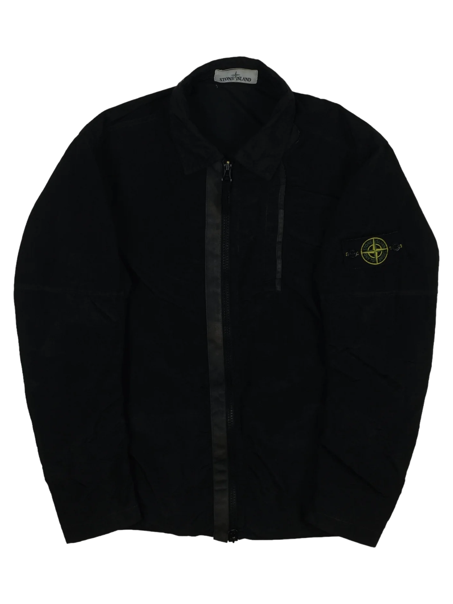 Stone Island Black Nylon Metal Shirt