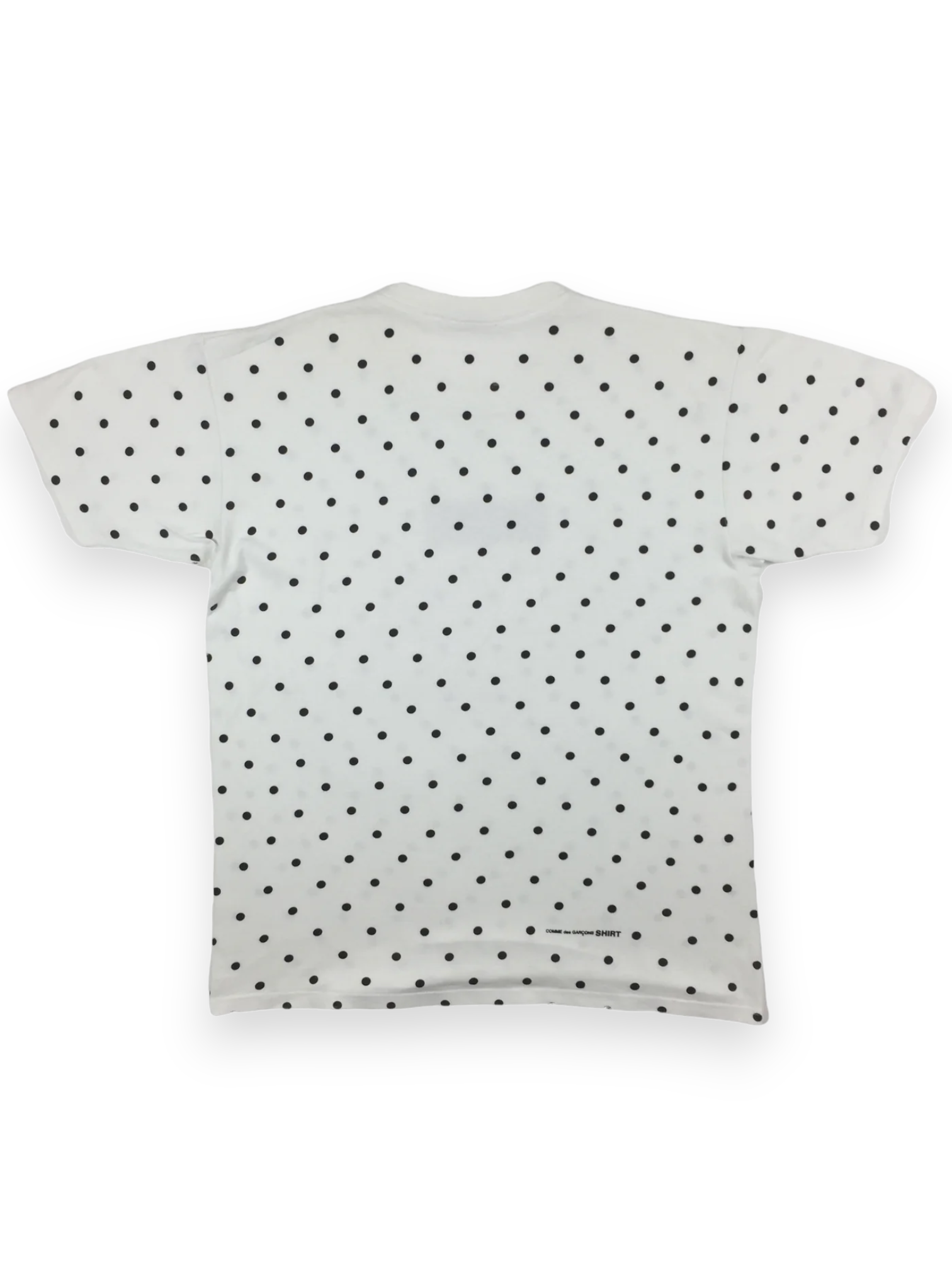 2012 Supreme x CDG Polka Dot White Box Logo Tee