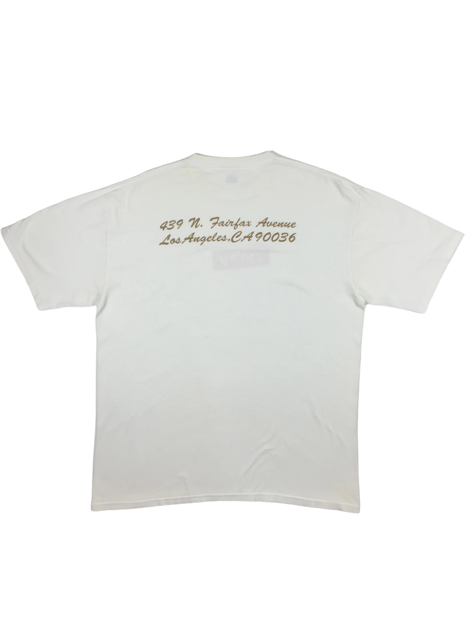 2004 Supreme Los Angeles Hebrew Box Logo Tee