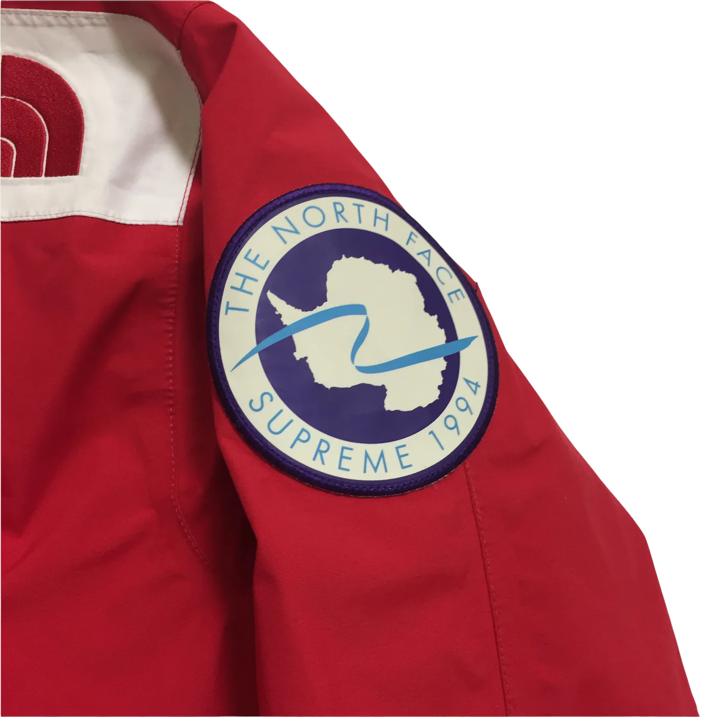 2017 Supreme x The North Face Red Trans Antarctica Pullover