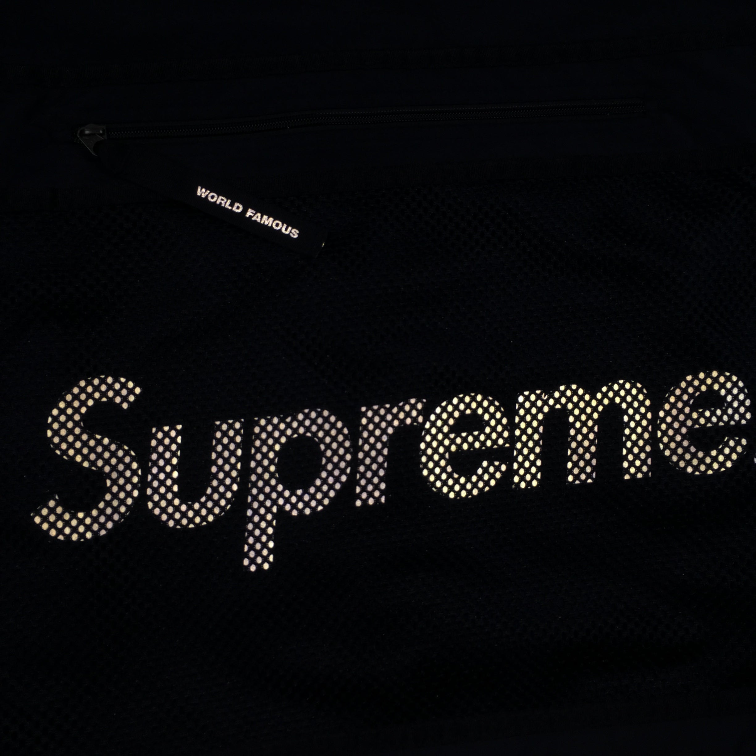 2017 Supreme x NIKE Black 3M Trail Running Jacket