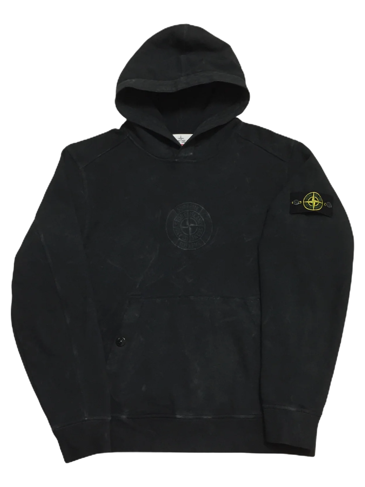 2019 Supreme x Stone Island Dusty Black Hoodie
